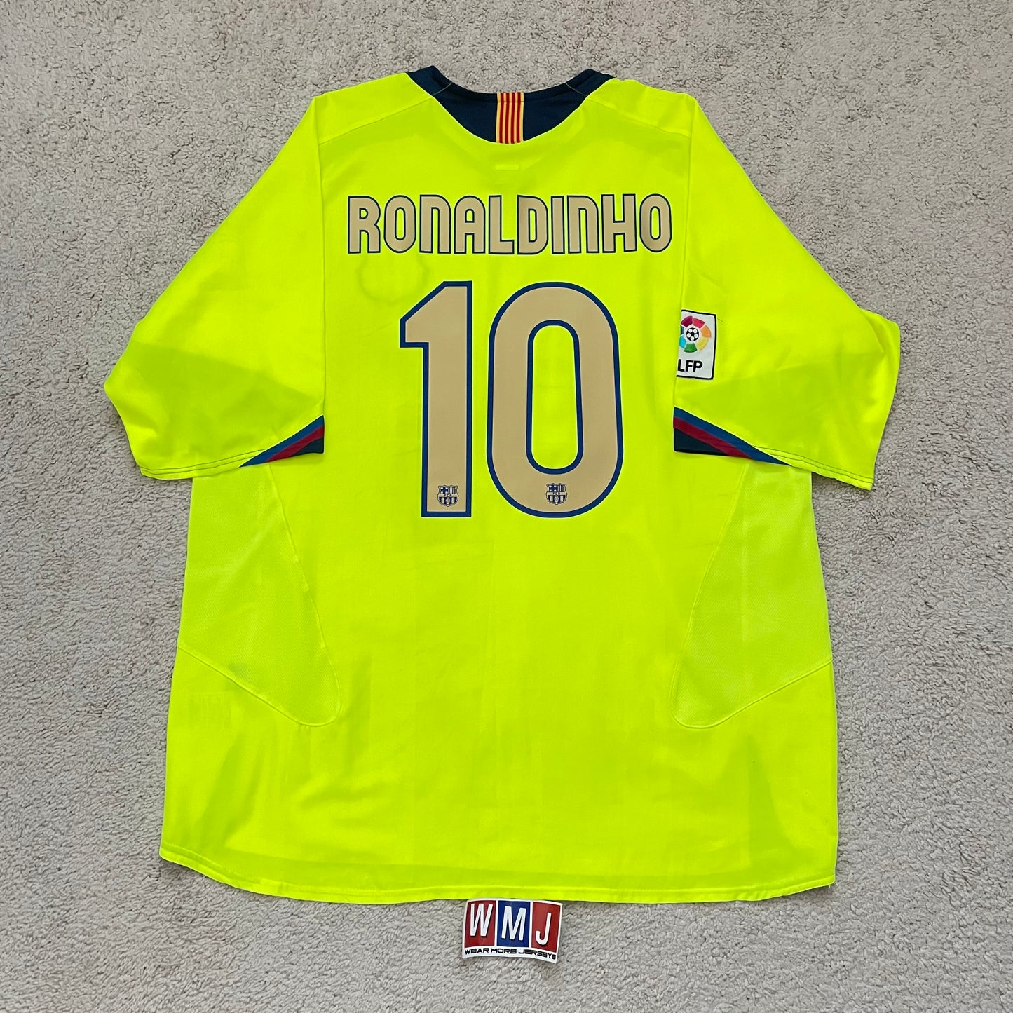 Barcelona 2006/07 third x Ronaldinho #10 (XXL)