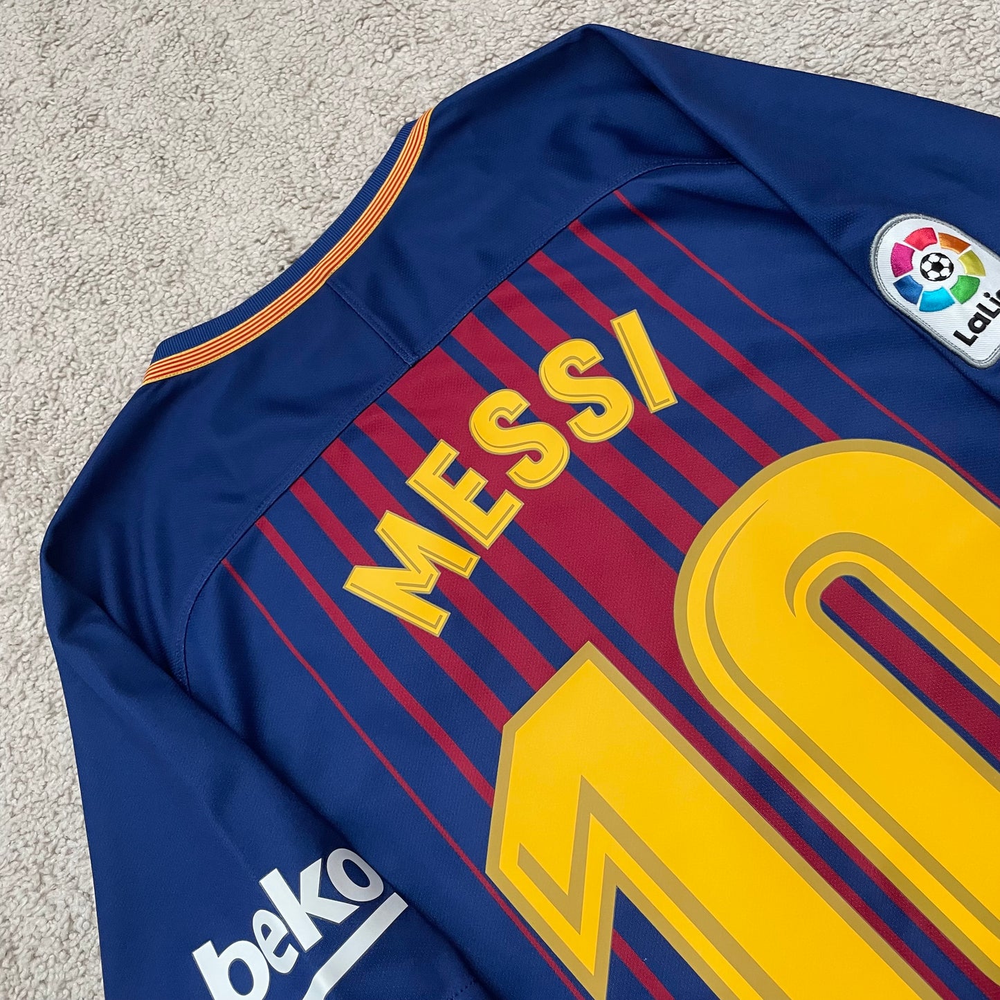 Barcelona 2017/18 home x Messi #10 (M)