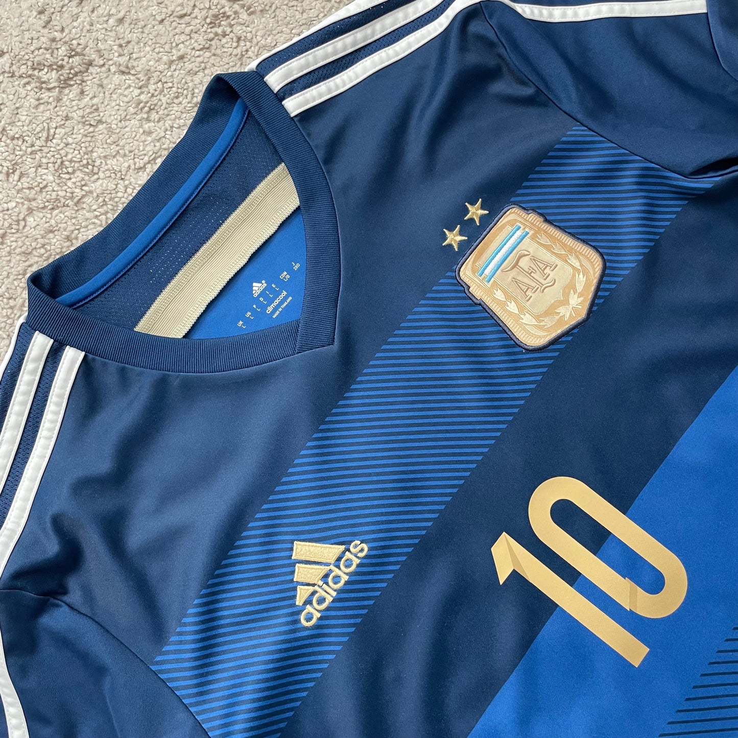 Argentina 2014 World Cup away x Messi #10 (L)