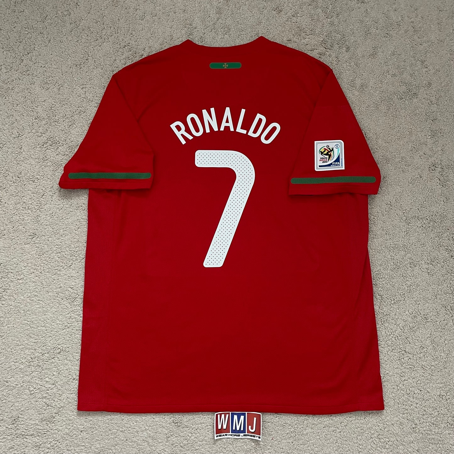 Portugal 2010 World Cup home x Cristiano Ronaldo #7 (XL)