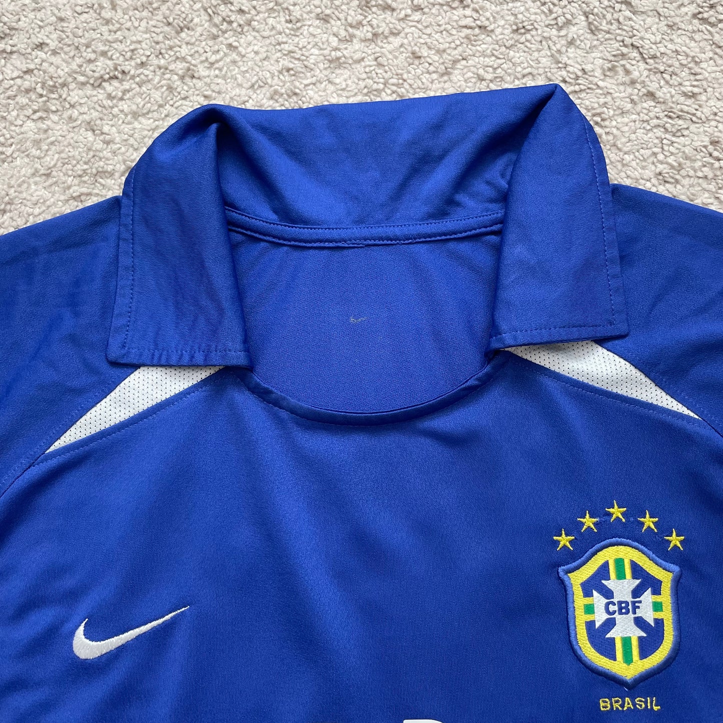 Brazil 2002 World Cup away x Ronaldinho #11 (L)