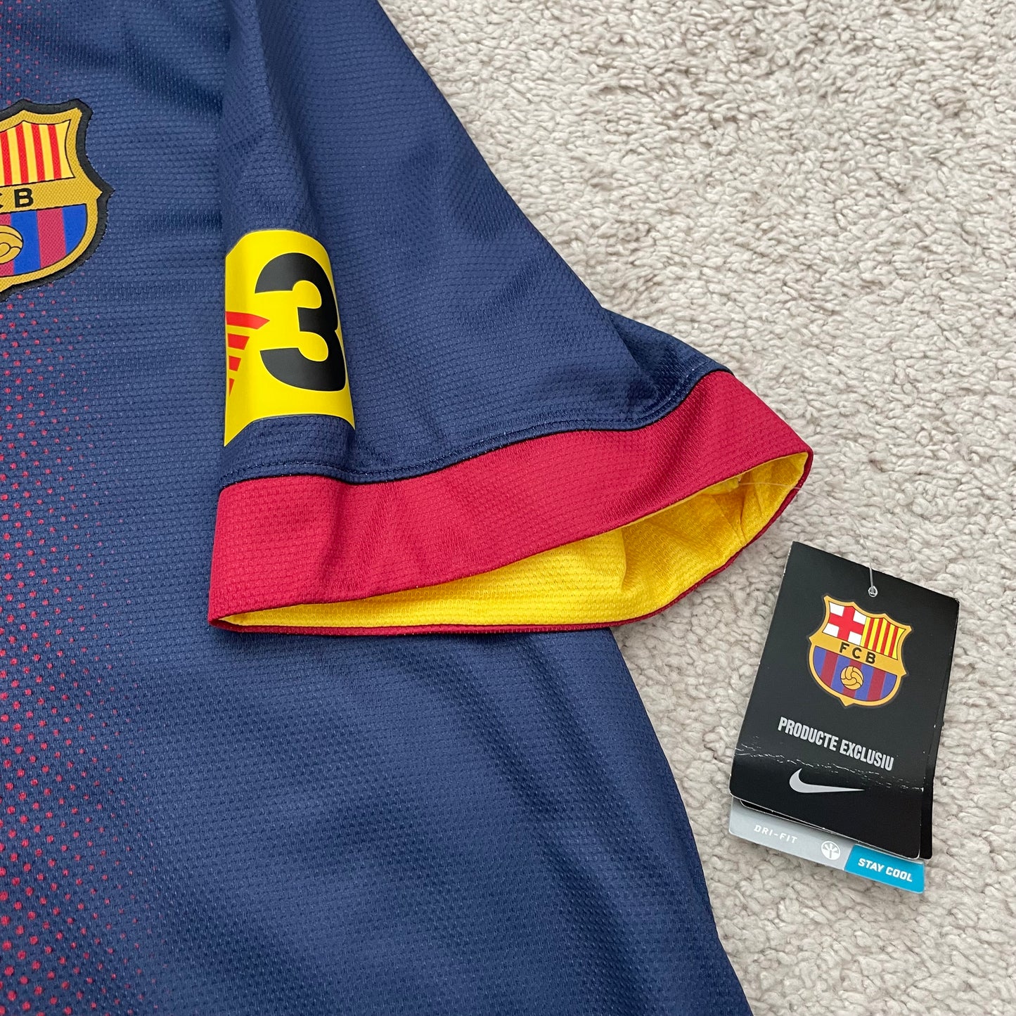 Barcelona 2012/13 home x Andres Iniesta #8 (XL) *BRAND NEW WITH TAGS