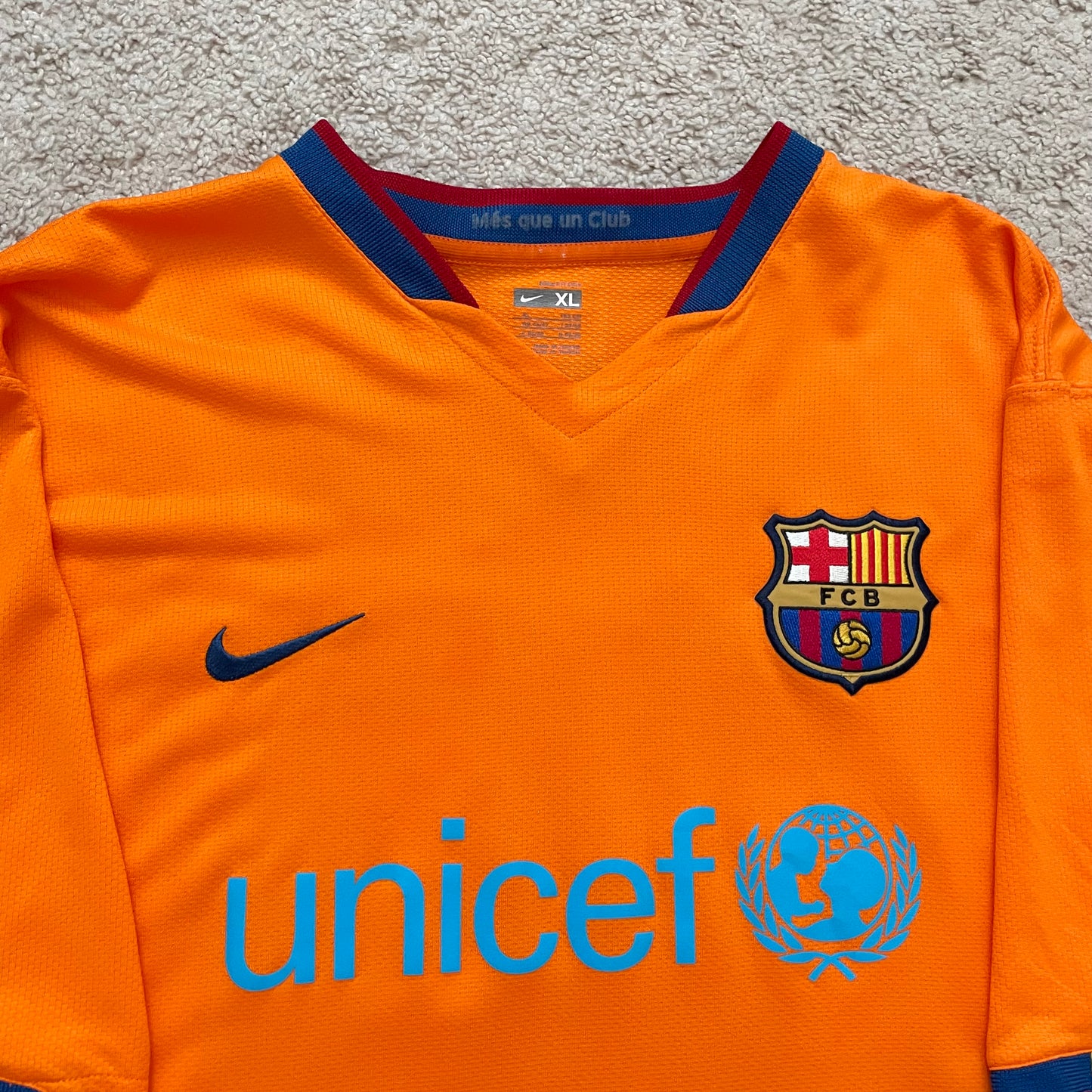 Barcelona 2006/07 away x Ronaldinho #10 (XL)