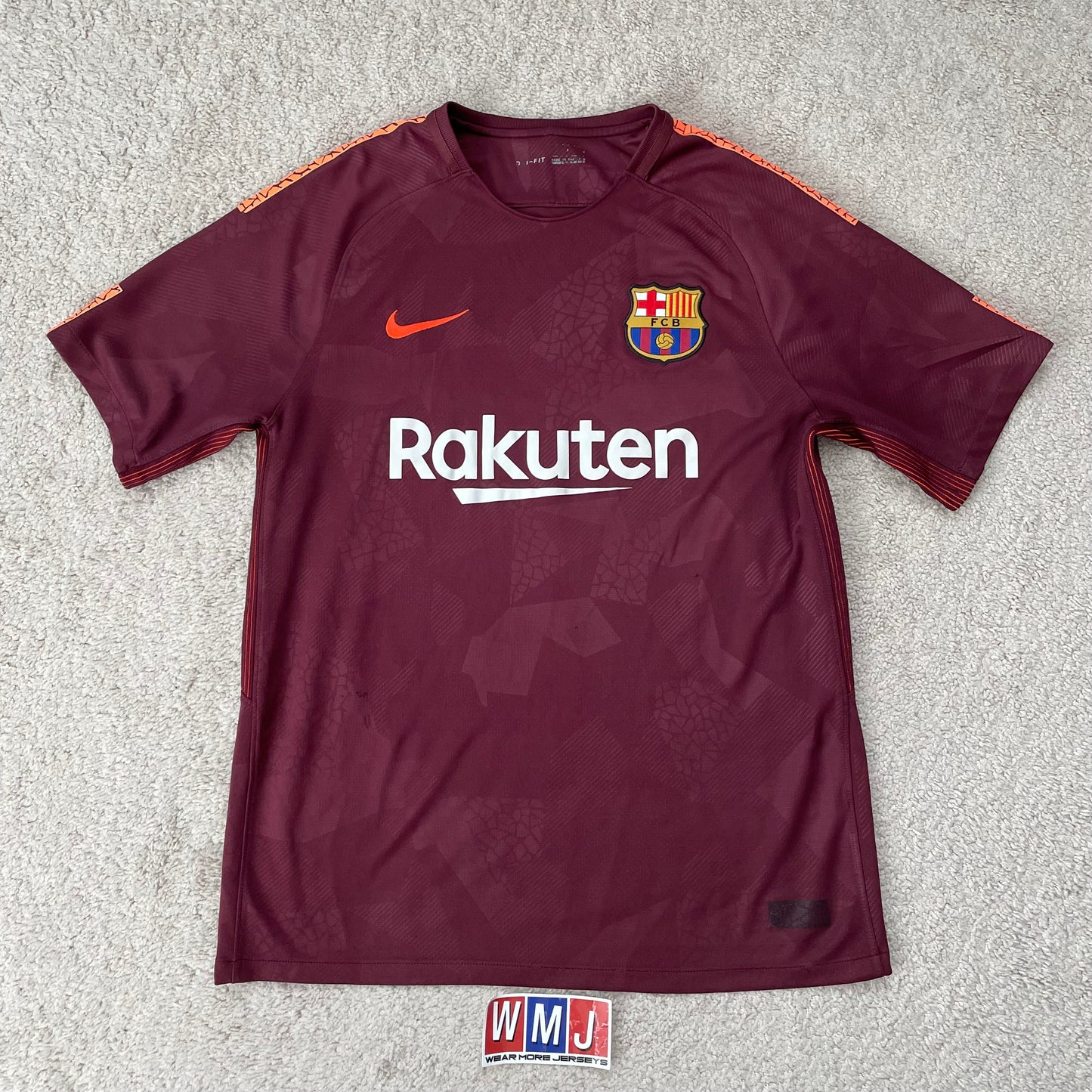 Barcelona 2017/18 third x Messi #10 (M)