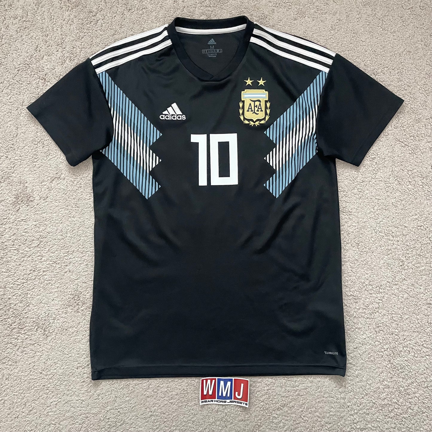 Argentina 2018 World Cup home x Messi #10 (M)
