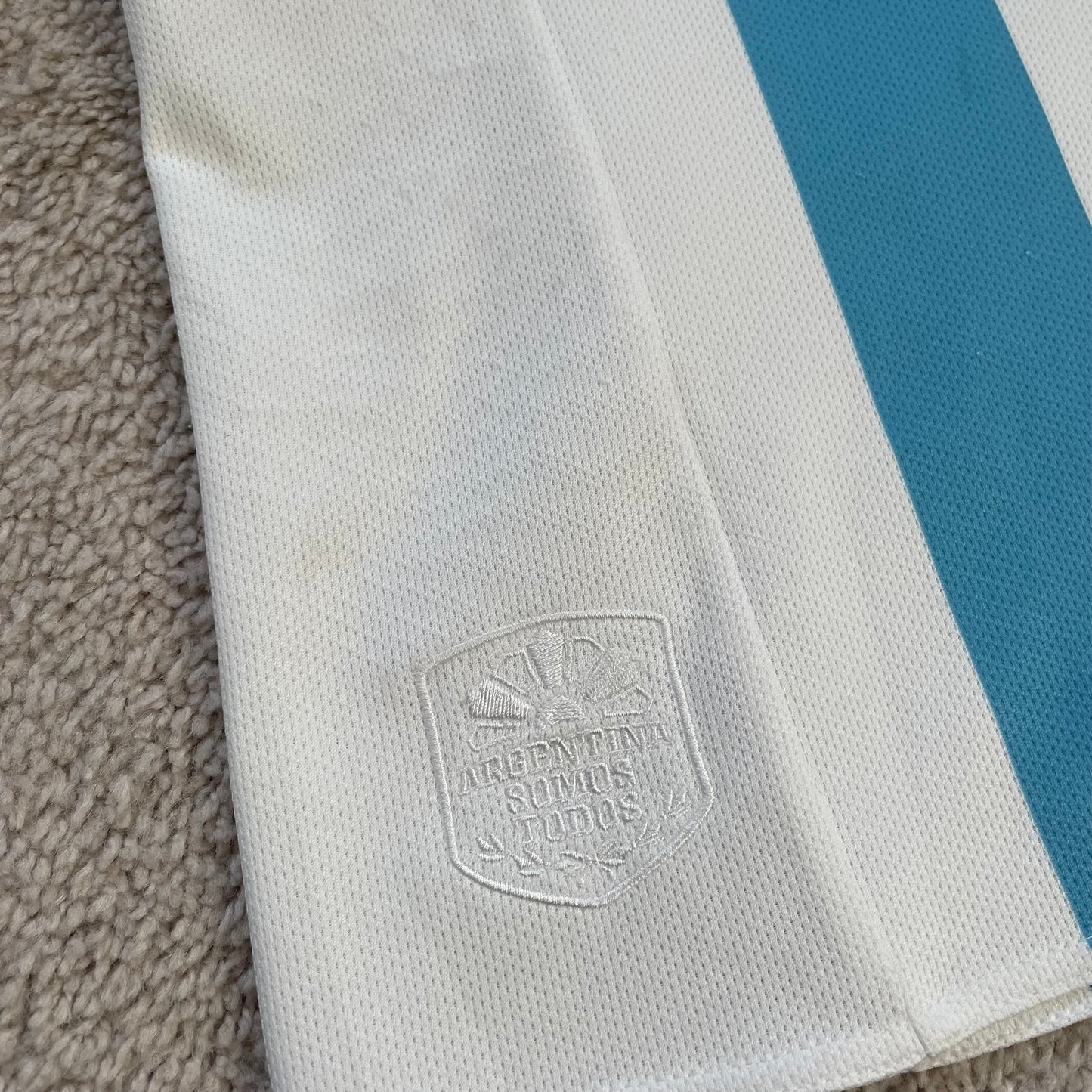 Argentina 2015 Copa America home x Messi #10 (L)