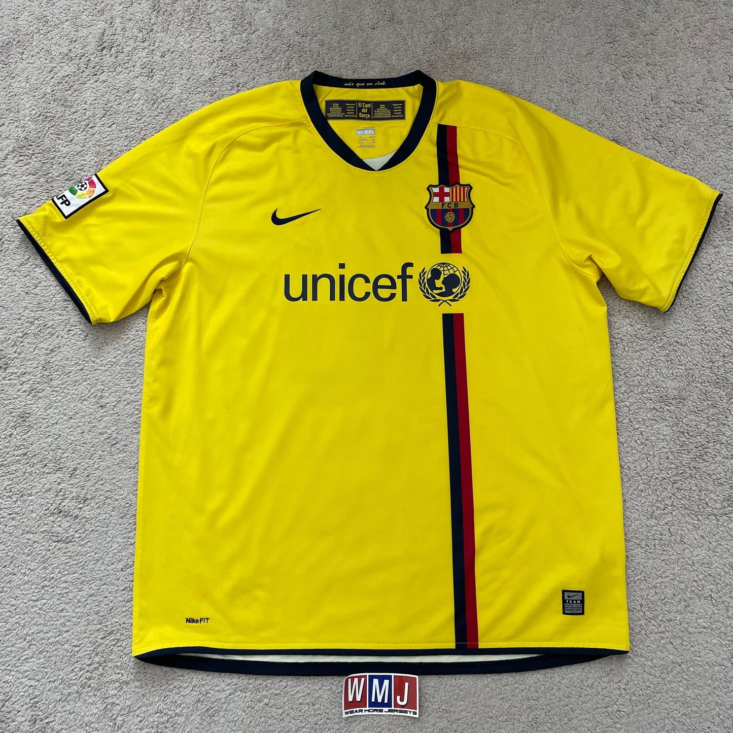 Barcelona 2008/09 away x Messi #10 (XXL)