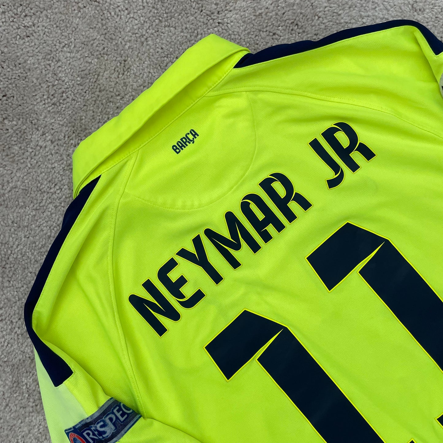 Barcelona 2014/15 third x Neymar Jr #11 (M) *flaws on the patches