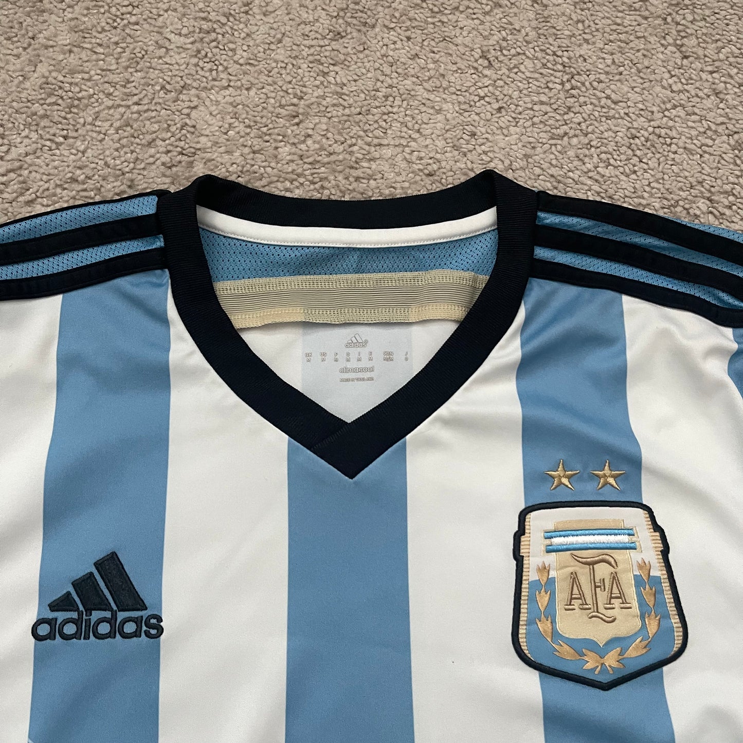 Argentina 2014 World Cup home x Messi #10 (M)