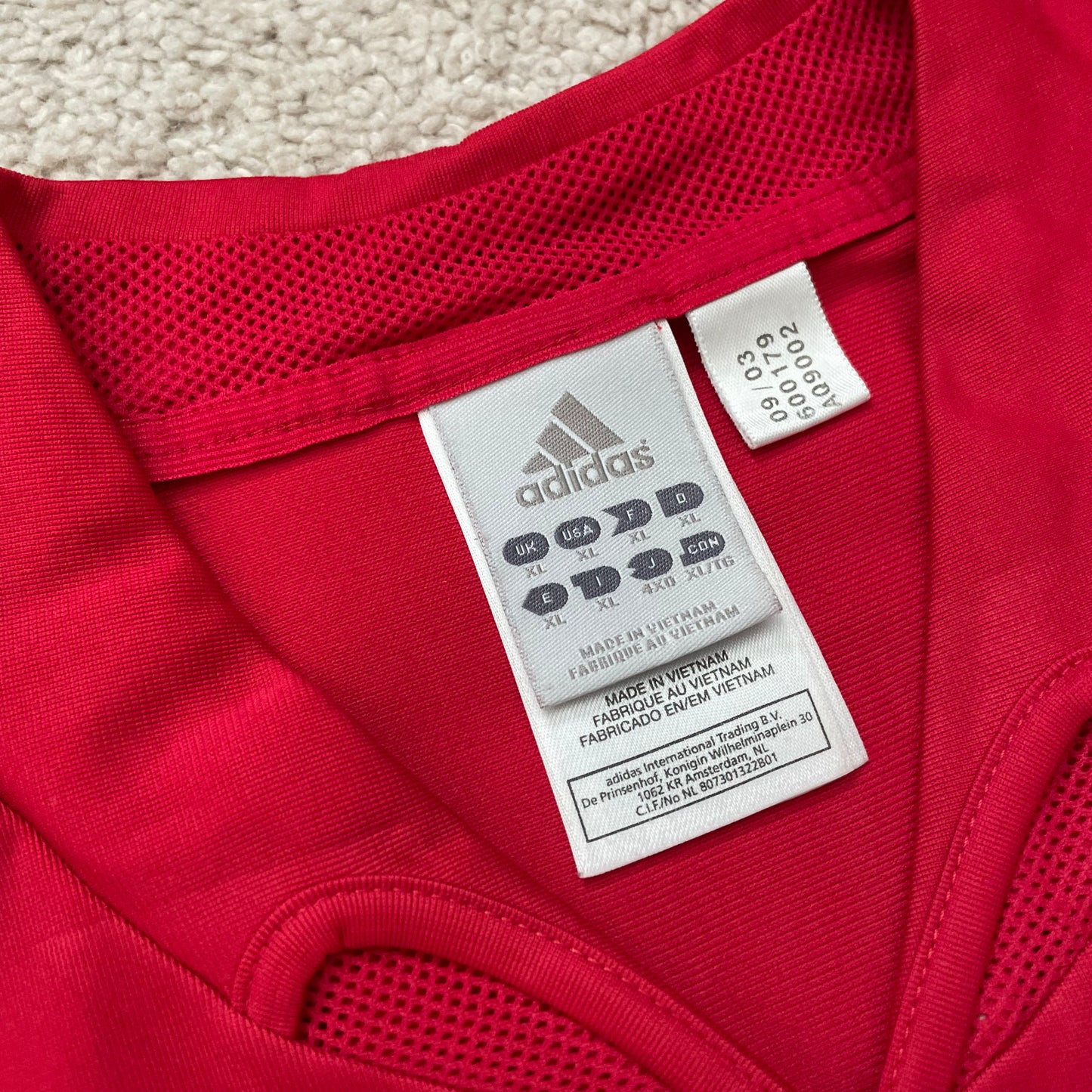 Spain 2004 EURO home x Raul Gonzalez Blanco #7 (XL)