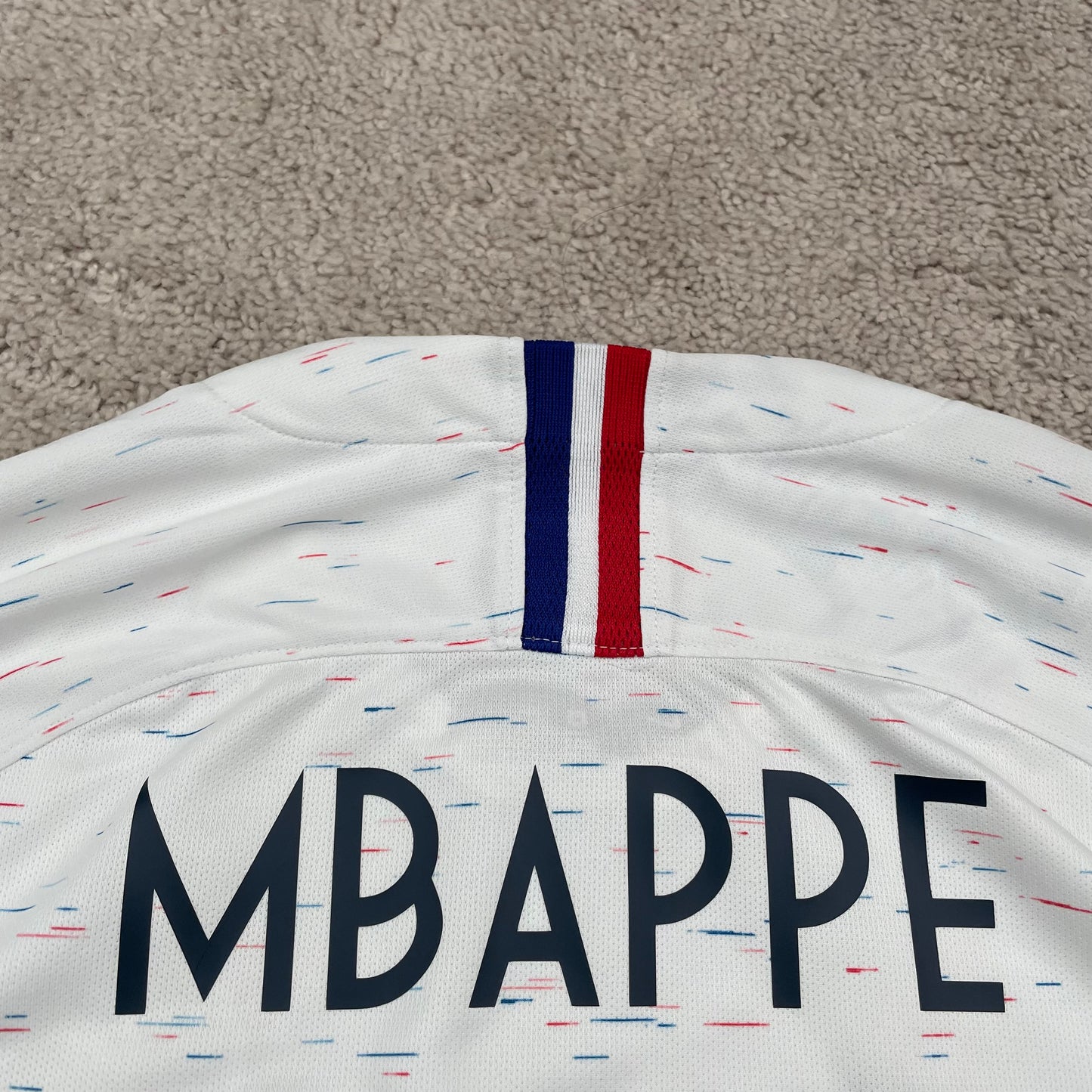 France 2018 World Cup away x Kylian Mbappe #10 (M)