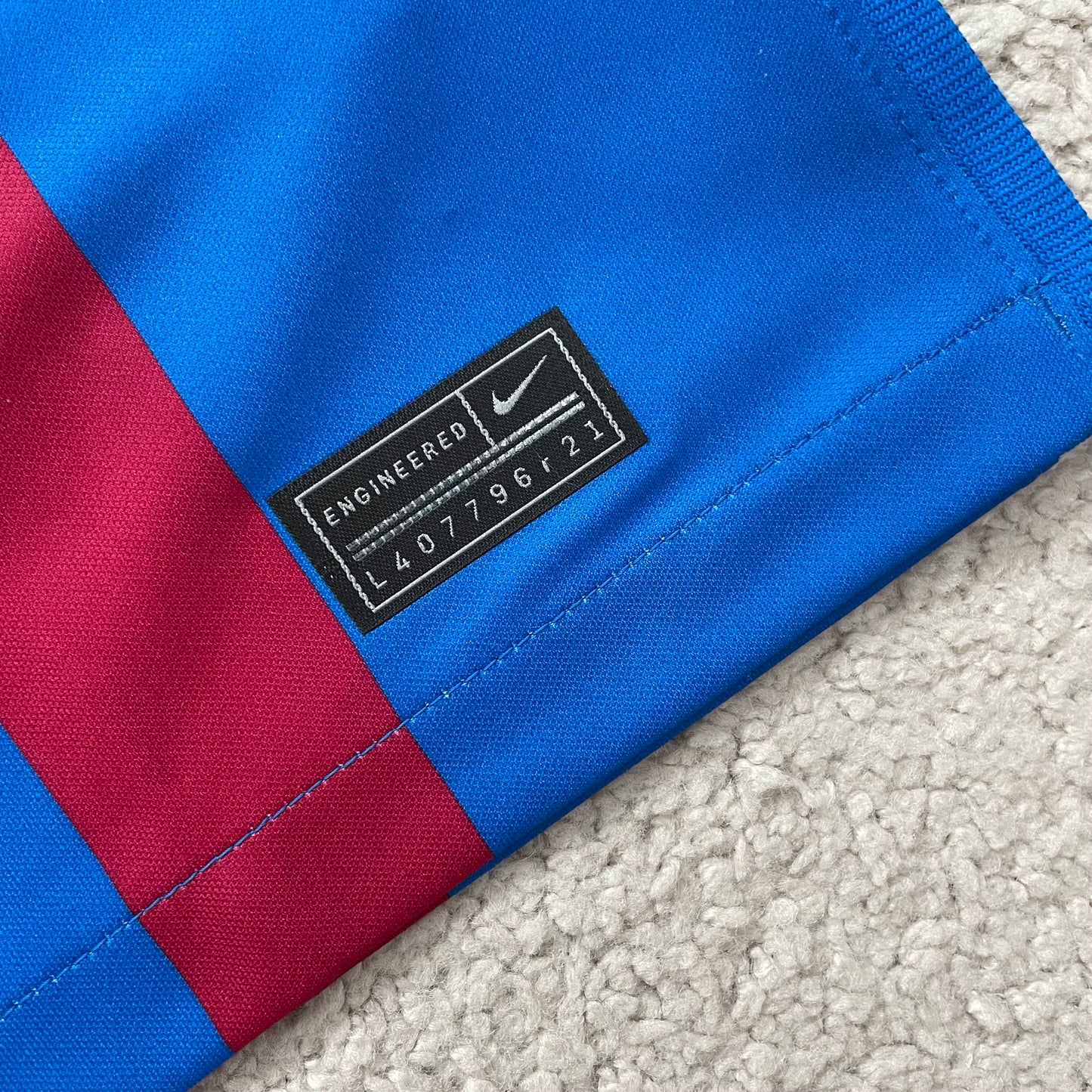 Barcelona 2021/22 home x Sergio Kun Agüero #19 (L) *BRAND NEW WITH TAGS