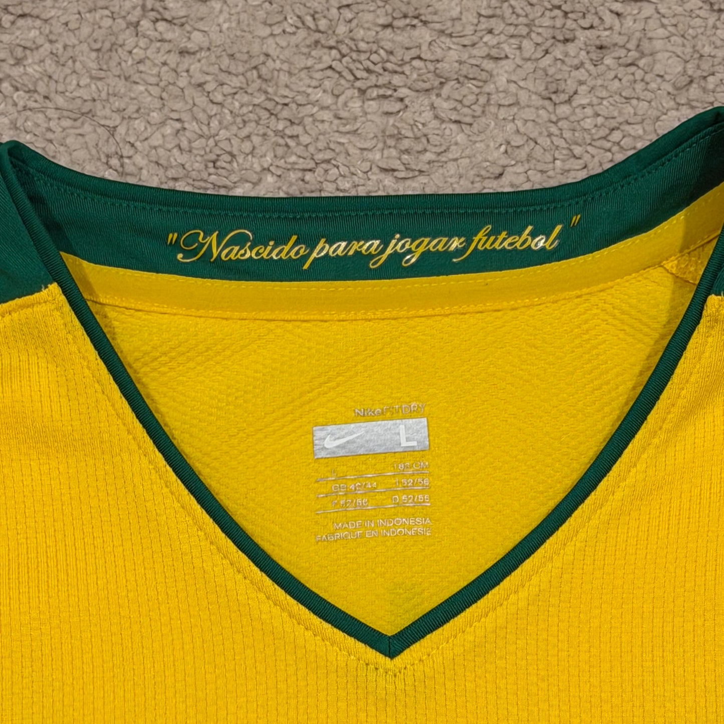 Brazil 2008/2009/2010 home x Ronaldinho #10 (L)