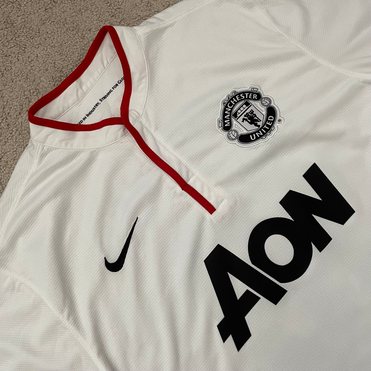 Manchester United 2012/13 away x Wanyne Rooney #10 (XL)
