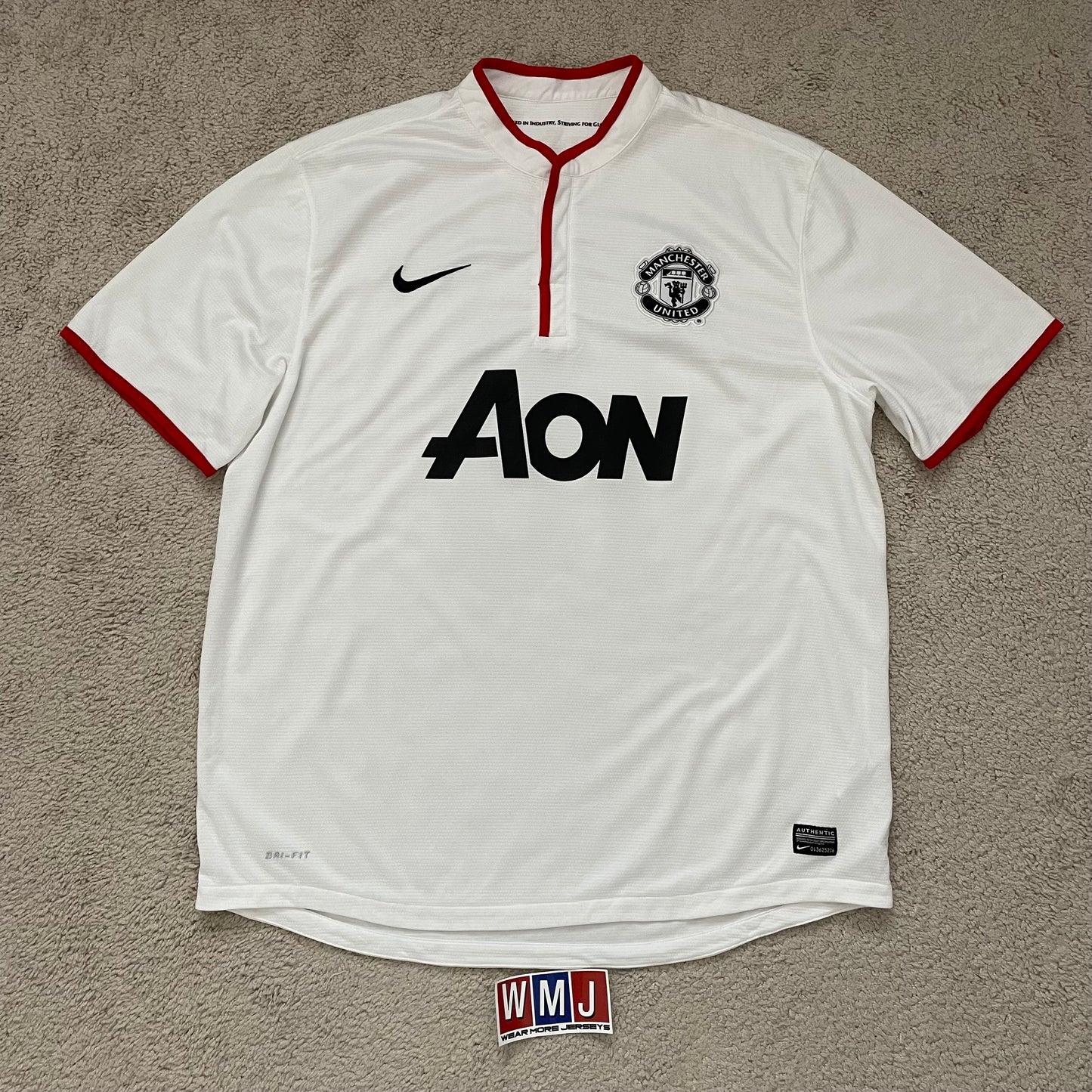 Manchester United 2012/13 away x Wanyne Rooney #10 (XL)