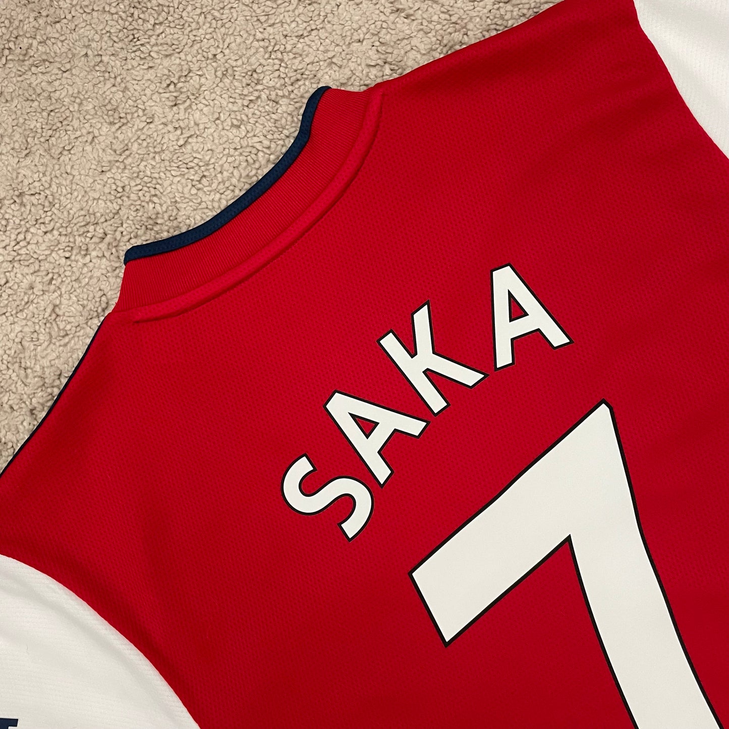 Arsenal 2021/22 home x Bukayo Saka #7 (M)