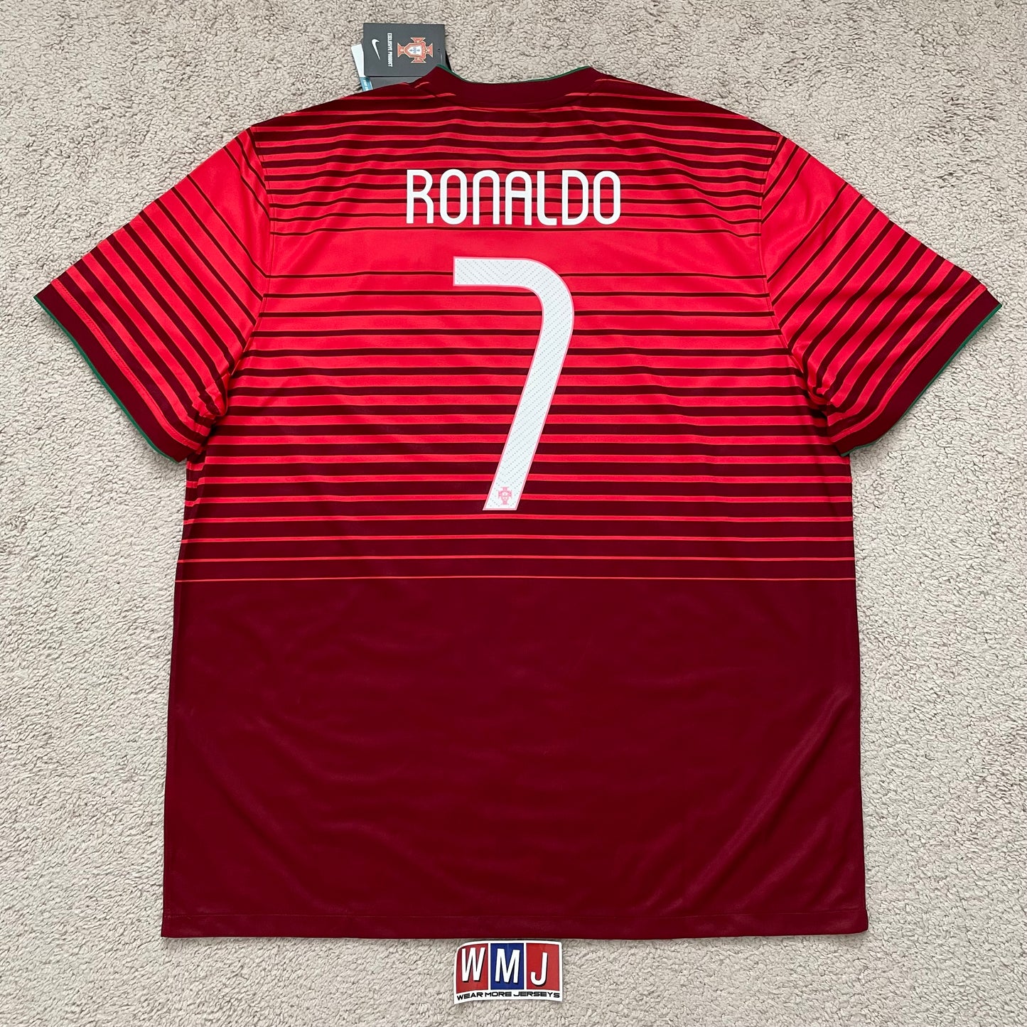 Portugal 2014 World Cup home x Cristiano Ronaldo #7 (XXL) *BRAND NEW WITH TAGS