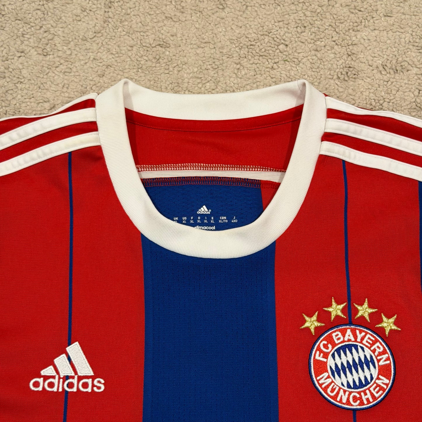 Bayern Munich 2014/15 home x Robert Lewandowski #9 (XL)