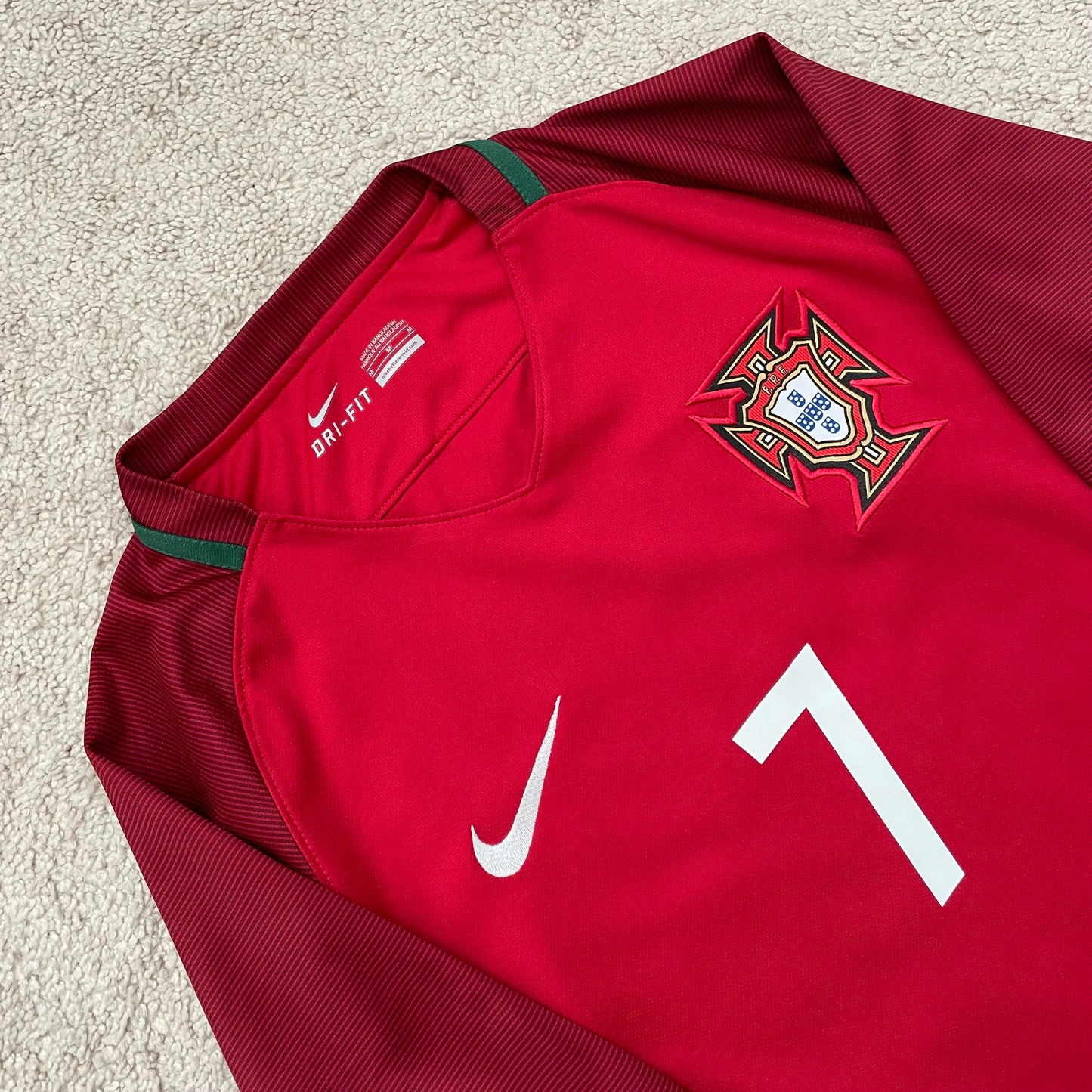 Portugal 2016 EURO home x Cristiano Ronaldo #7 (M)