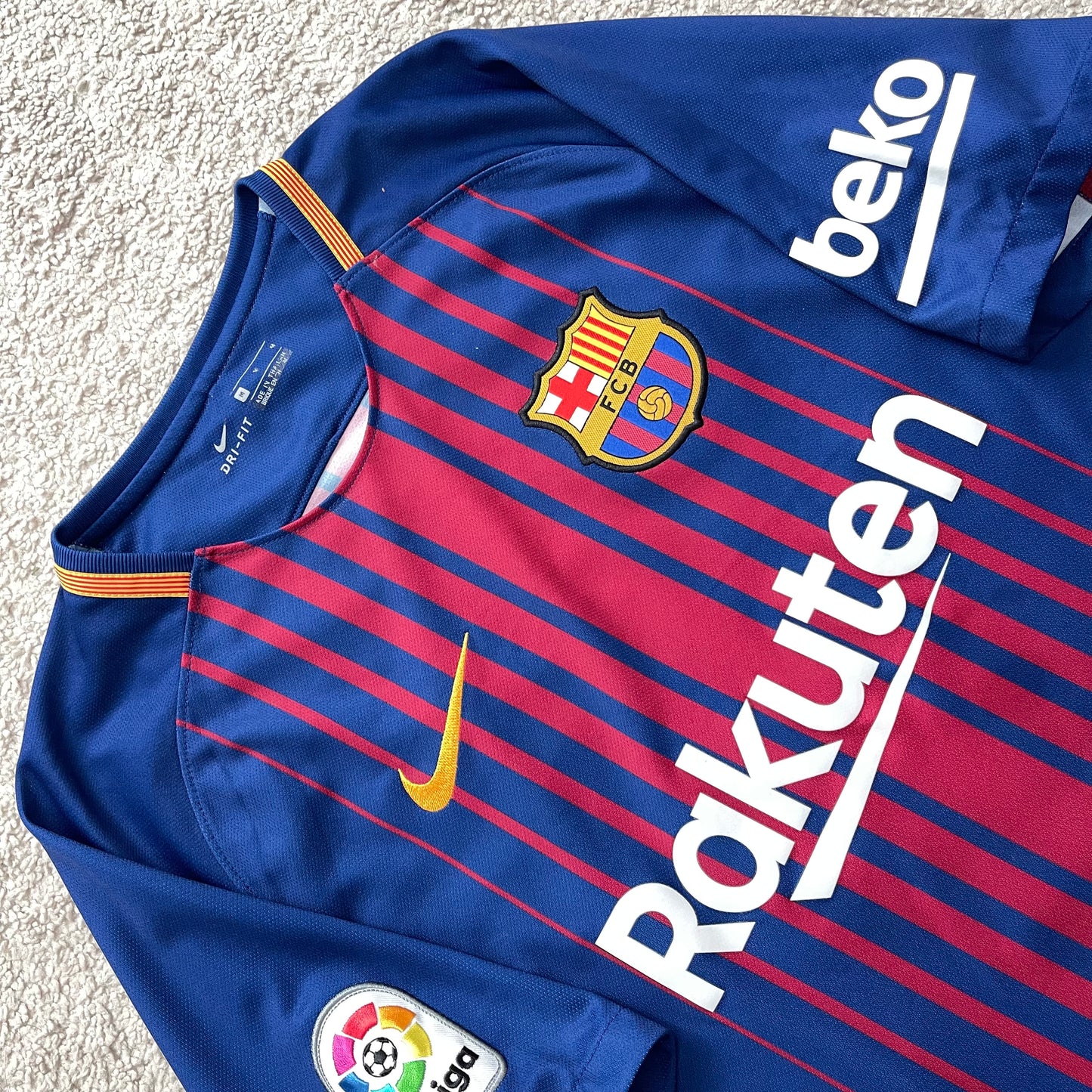 Barcelona 2017/18 home x Messi #10 (M)