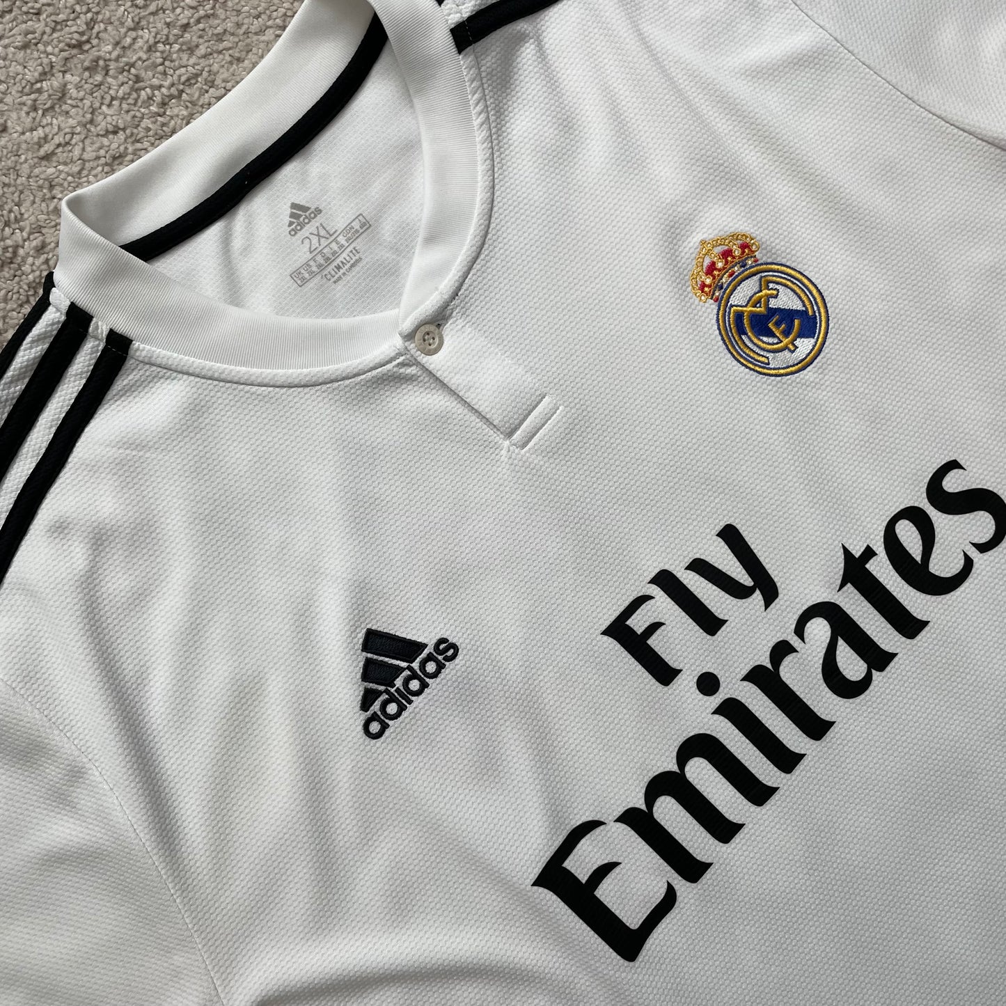 Real Madrid 2018/19 home x Karim Benzema #9 (XXL)
