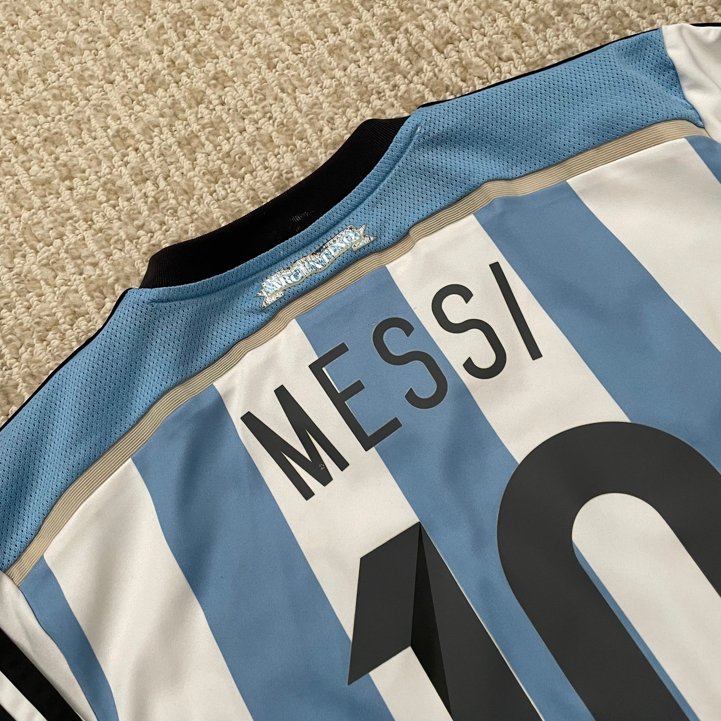 Argentina 2014 World Cup home x Messi #10 (M)