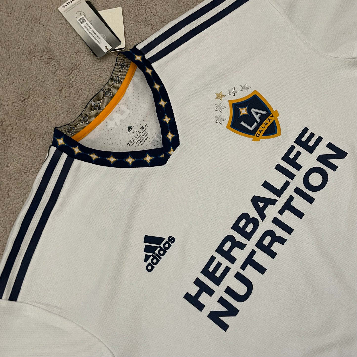 LA Galaxy 2022/23 home PLAYER VERSION x Riqui Puig #6 (XXL) *BRAND NEW WITH TAGS