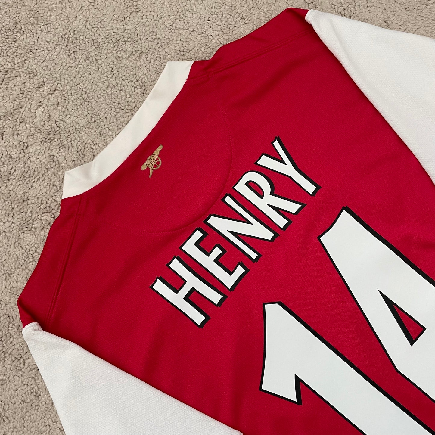 Arsenal 2007/08 home x Thierry Henry #14 (M)