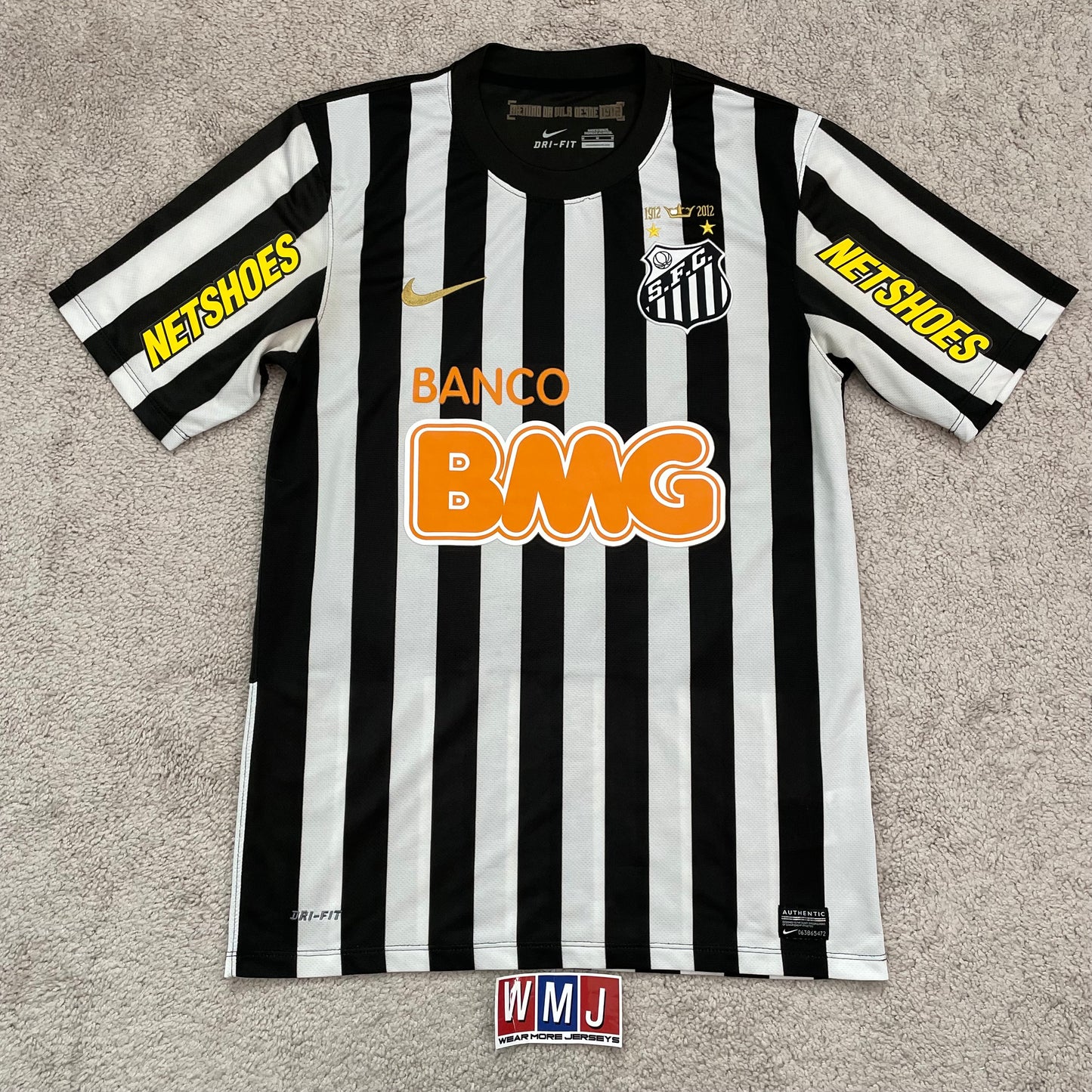 Santos 2011/2012/2013 away x Neymar Jr #11 (M)