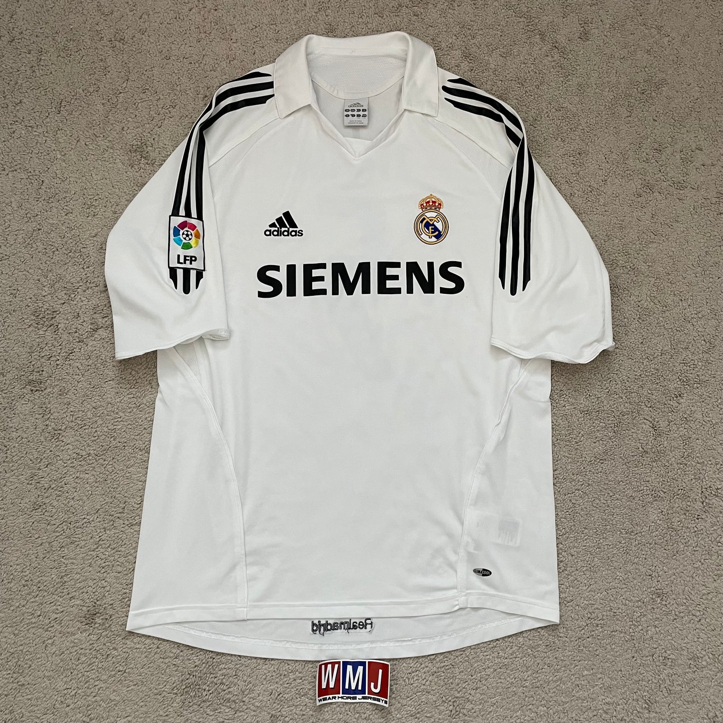 Real Madrid 2005/06 home x Zinedine Zidane #5 (L)
