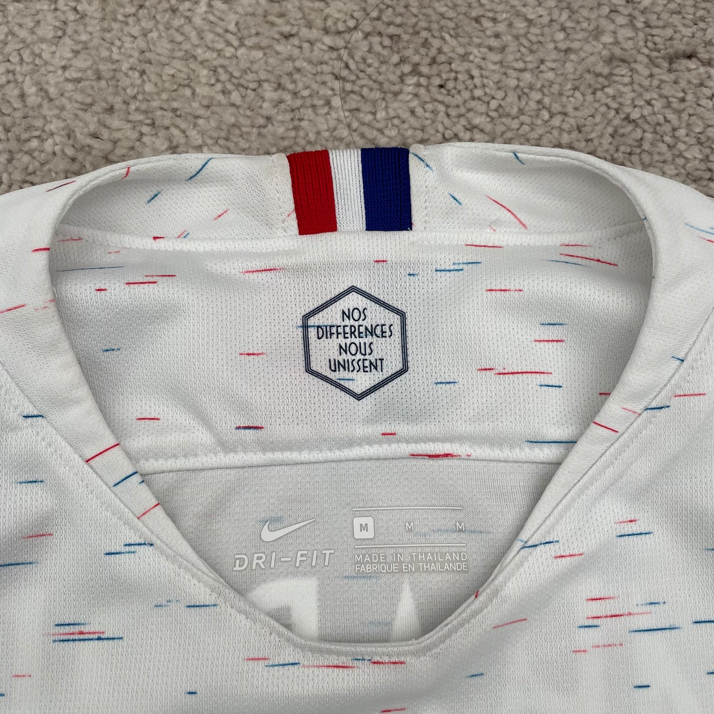 France 2018 World Cup away x Kylian Mbappe #10 (M)