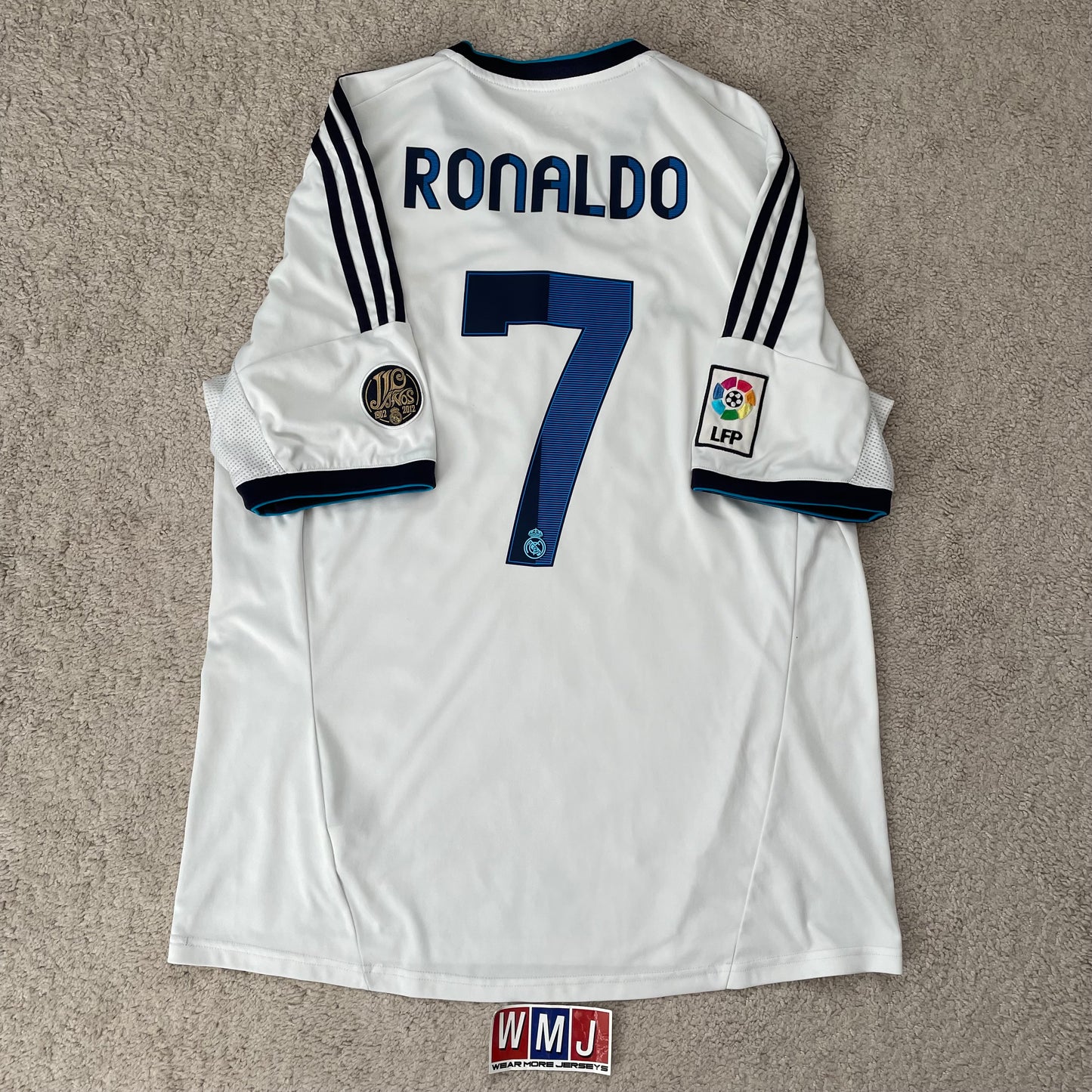 Real Madrid 2012/13 110th ANNIVERSARY home x Cristiano Ronaldo #7 (XL)