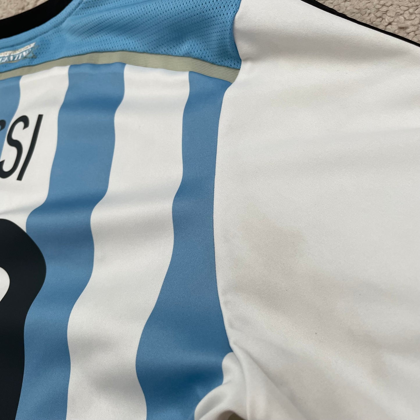 Argentina 2014 World Cup home LONG SLEEVES x Messi #10 (L)