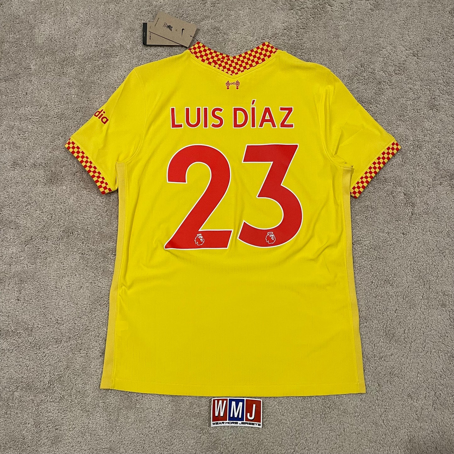 Liverpool 2021/22 third PLAYER VERSION x Luis Diaz #23 (M) *BRAND NEW WITH TAGS