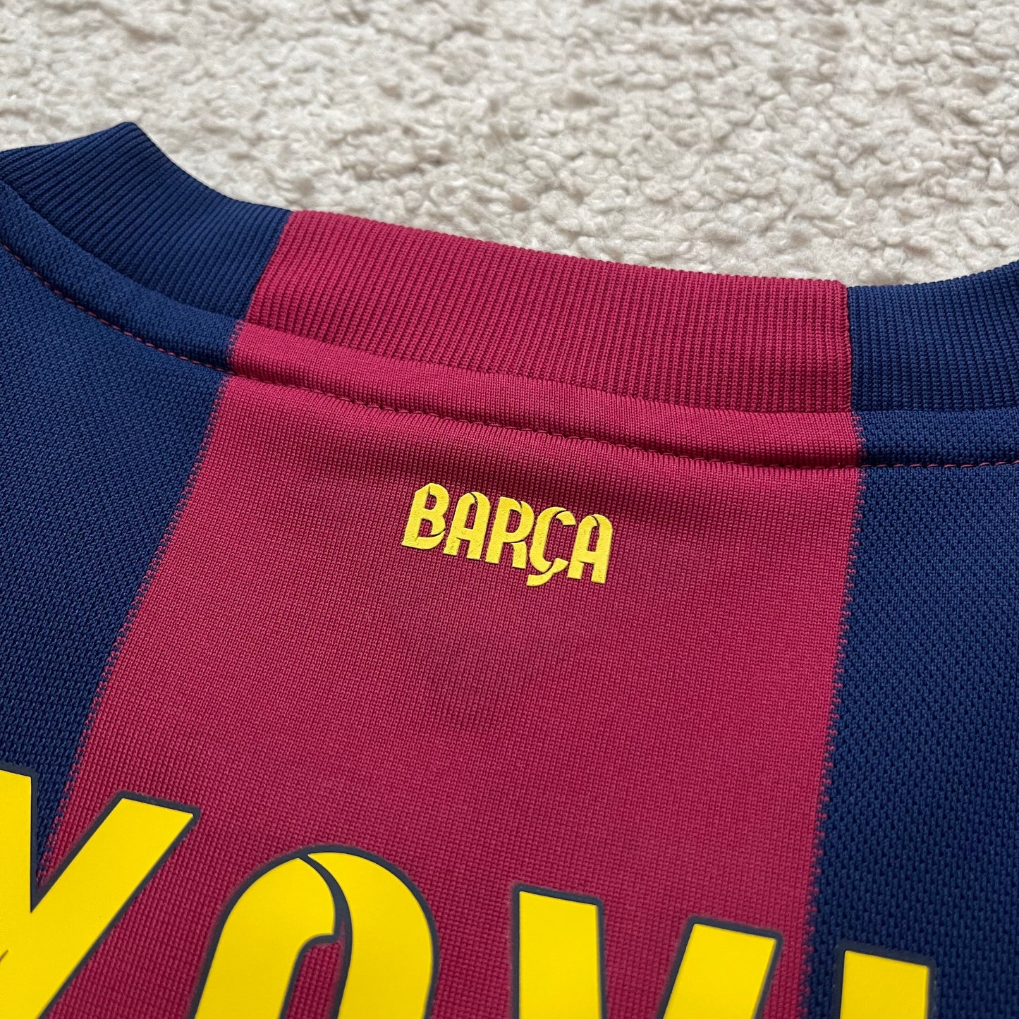 Barcelona 2014/15 home x Xavi FAREWELL EDITION #6 (L)