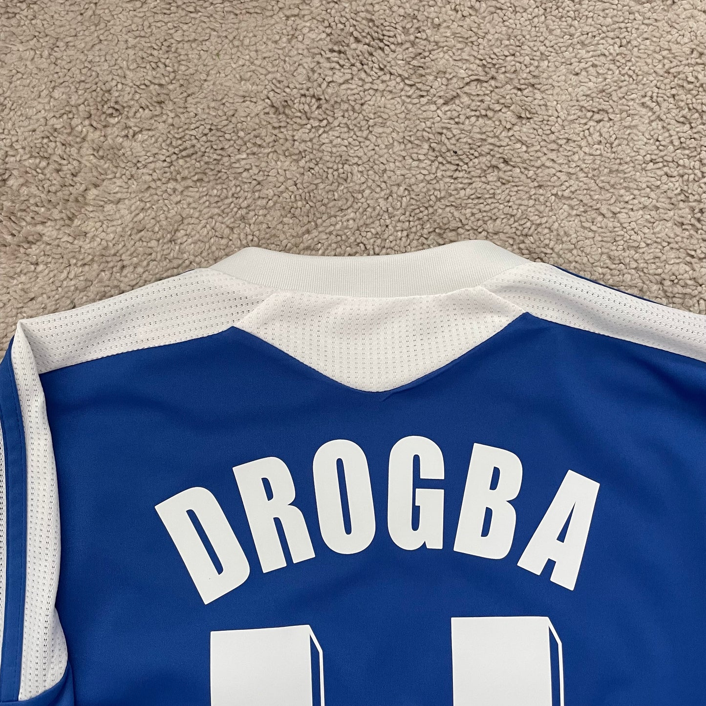 Chelsea 2011/12 home CHAMPIONS LEAGUE WINNERS x Didier Drogba #11 (M)