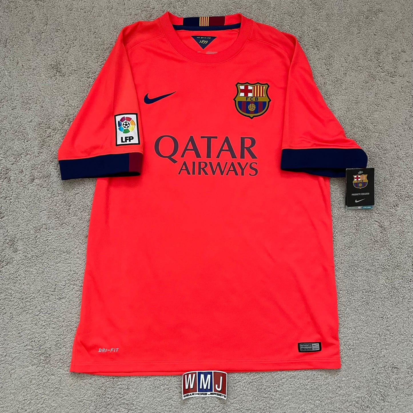 Barcelona 2014/15 away x Xavi #6 (L) *BRAND NEW WITH TAGS