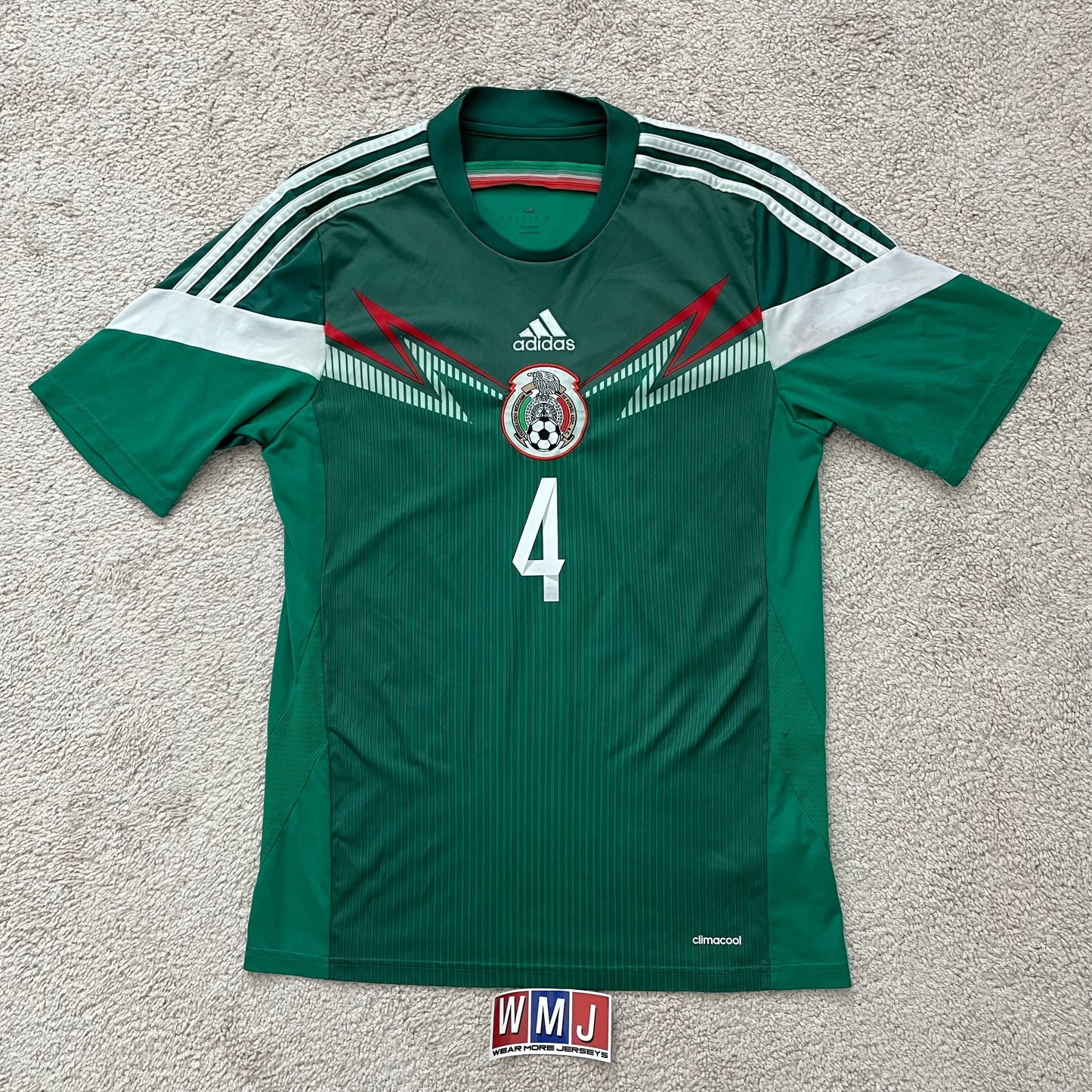 Mexico 2014 World Cup home x Rafa Marquez #4 (S)