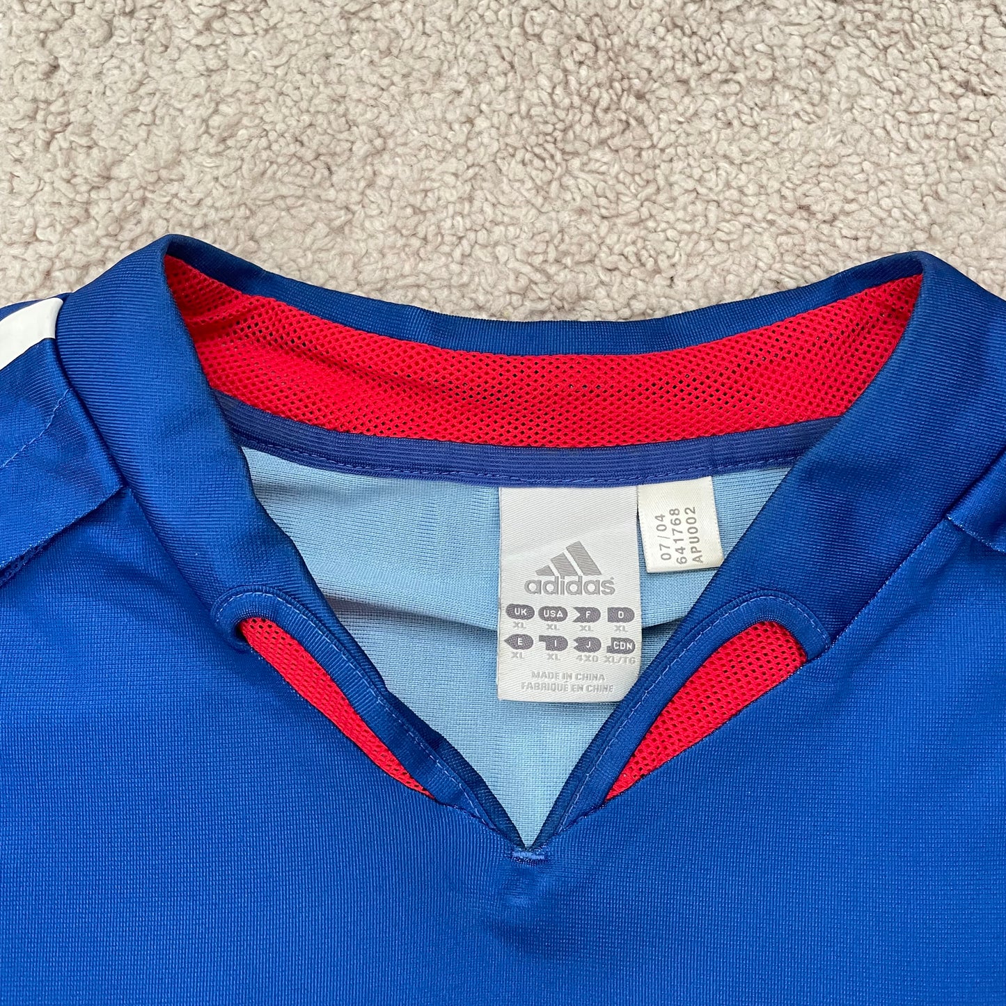 France 2004 EURO home x Zinedine Zidane #10 (XL)
