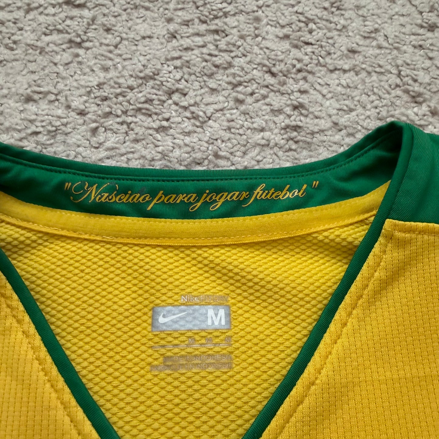 Brazil 2008/2009/2010 home x Ronaldinho #10 (M)