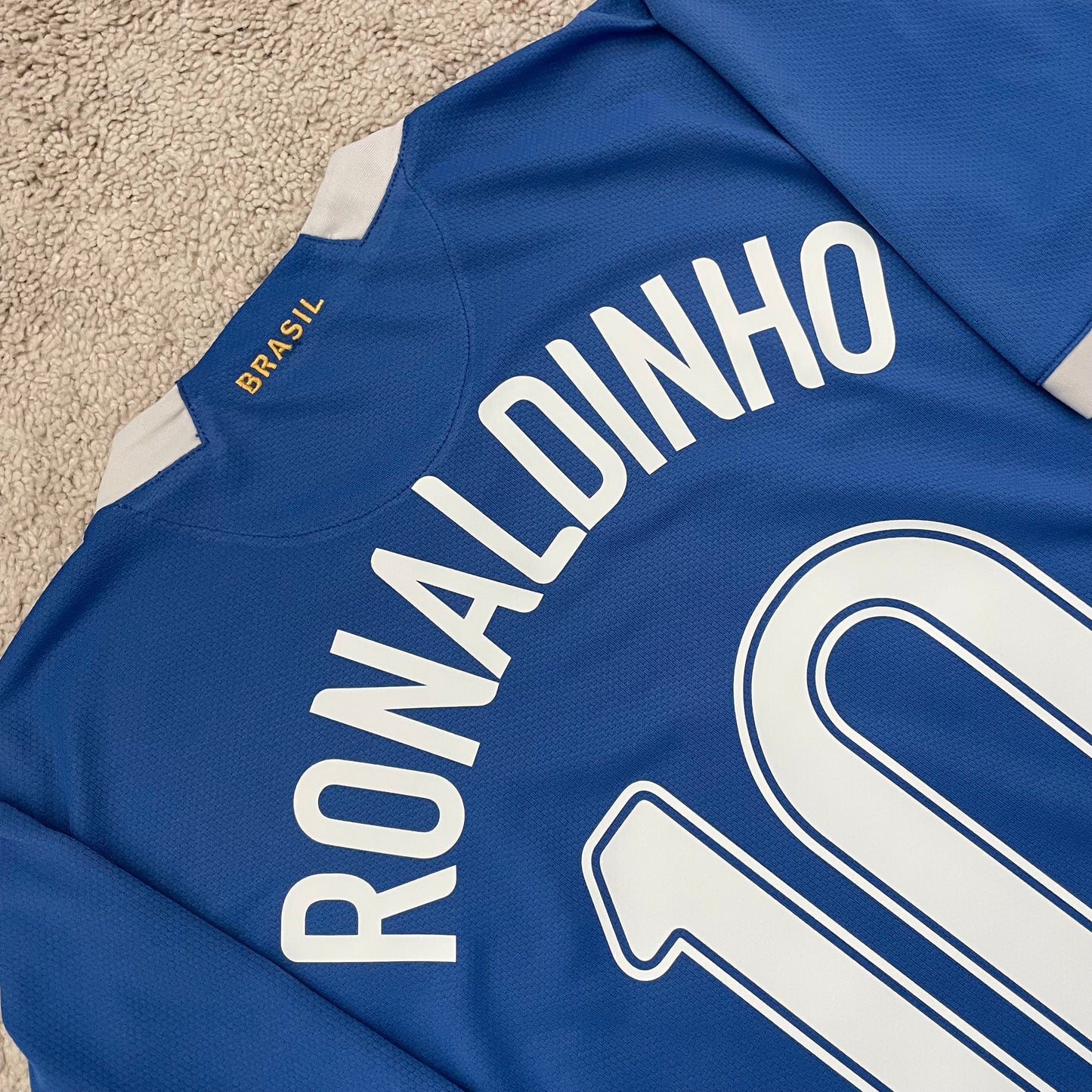 Brazil 2006 World Cup away x Ronaldinho #10 (M)