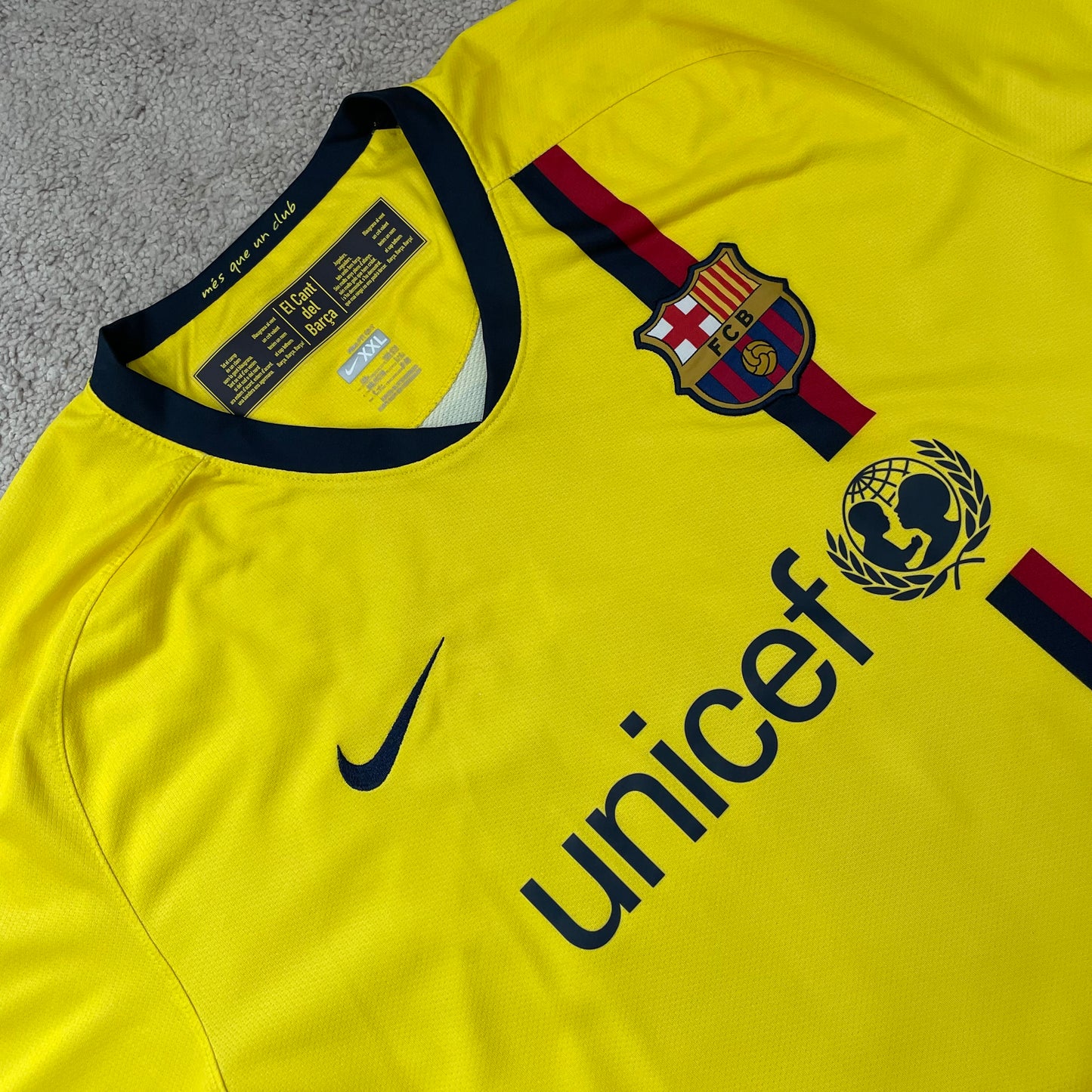 Barcelona 2008/09 away x Messi #10 (XXL)