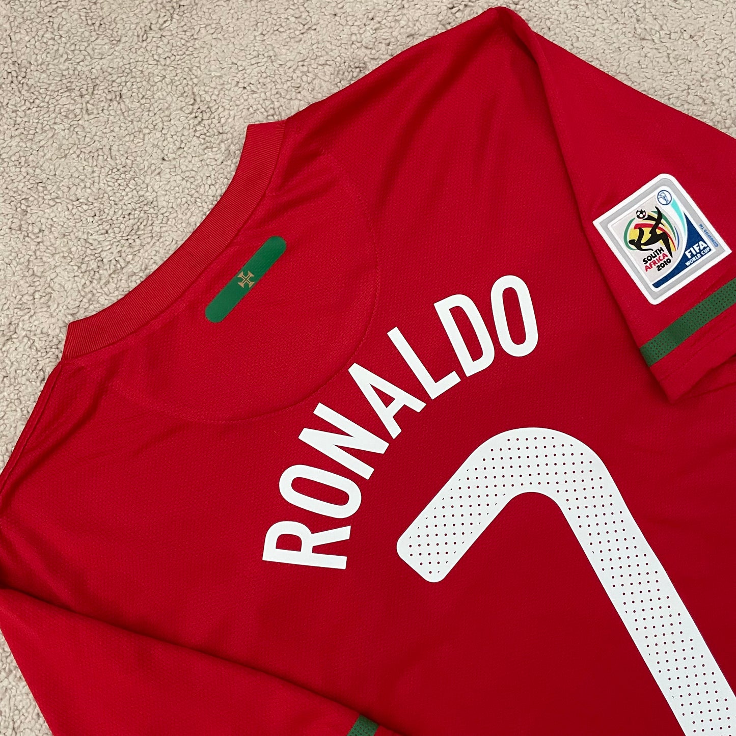 Portugal 2010 World Cup home x Cristiano Ronaldo #7 (XL)