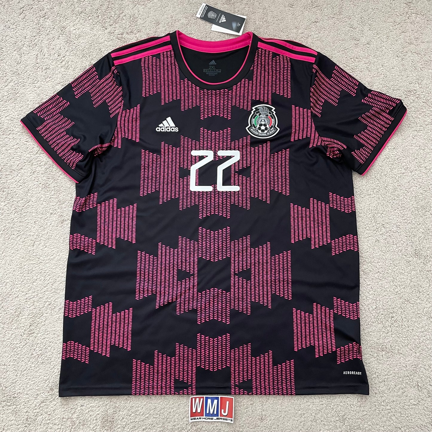 Mexico 2020/21 home x Chucky Lozano #22 (XXL) *BRAND NEW WITH TAGS