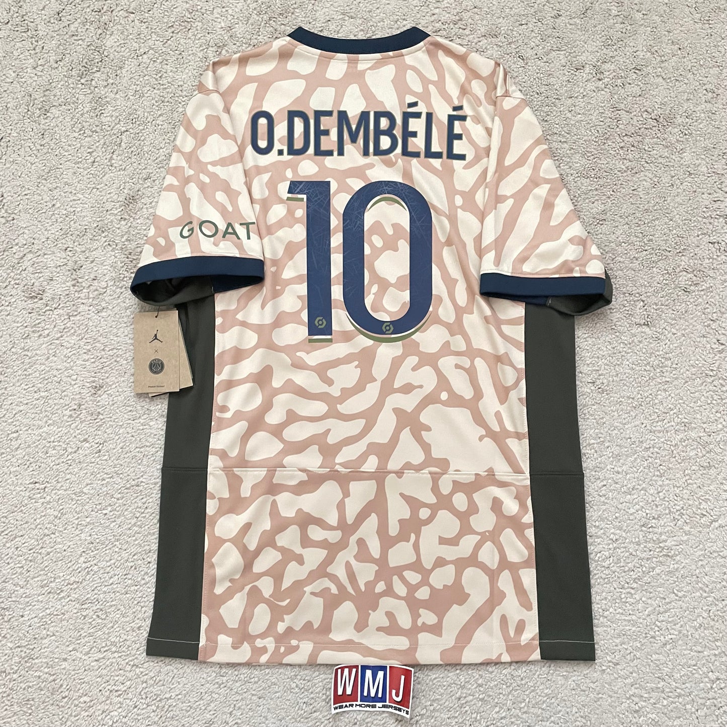 PSG 2023/24 fourth x Jordan x Ousmane Dembélé #10 (M) *BRAND NEW WITH TAGS