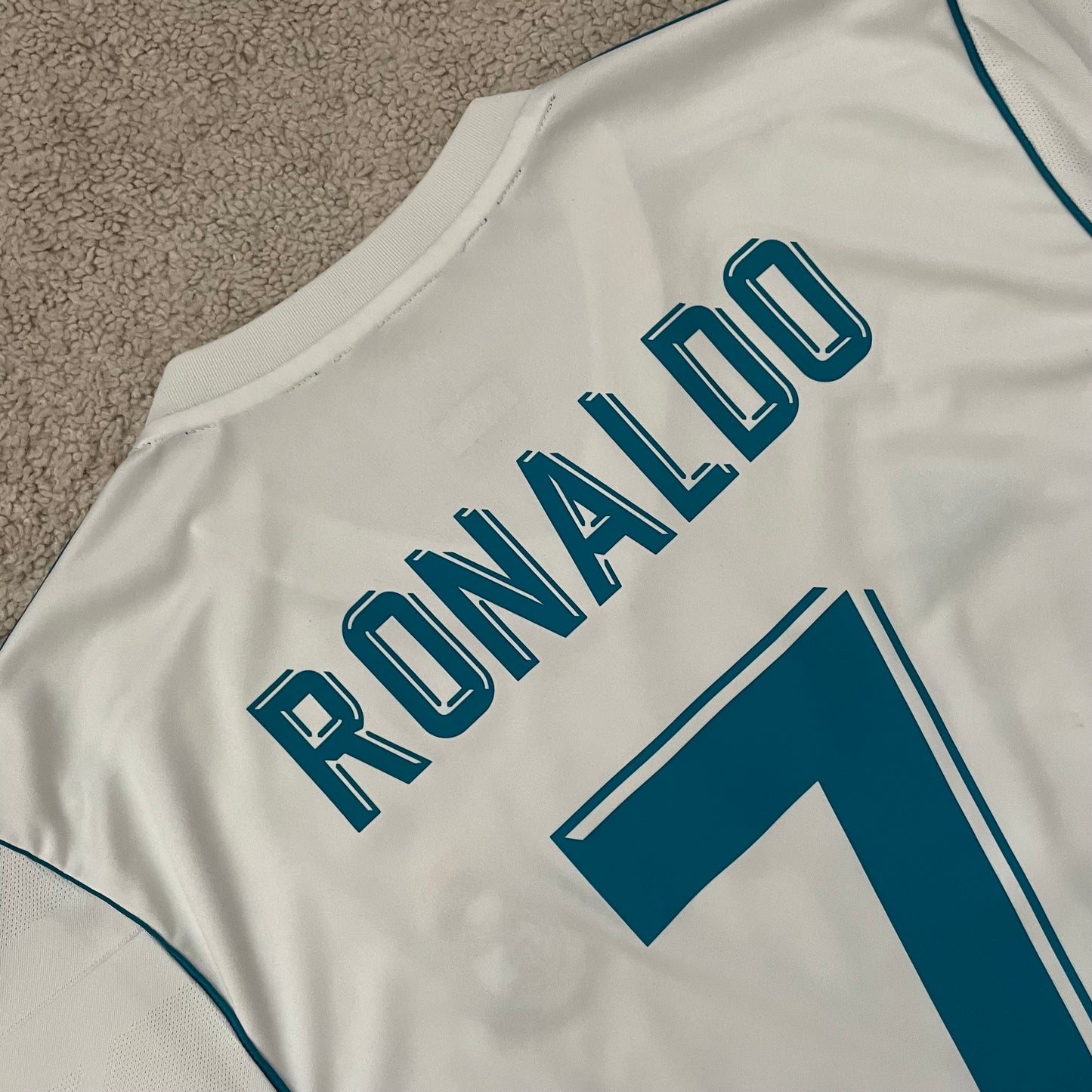 Real Madrid 2017/18 home x Cristiano Ronaldo #7 (M)