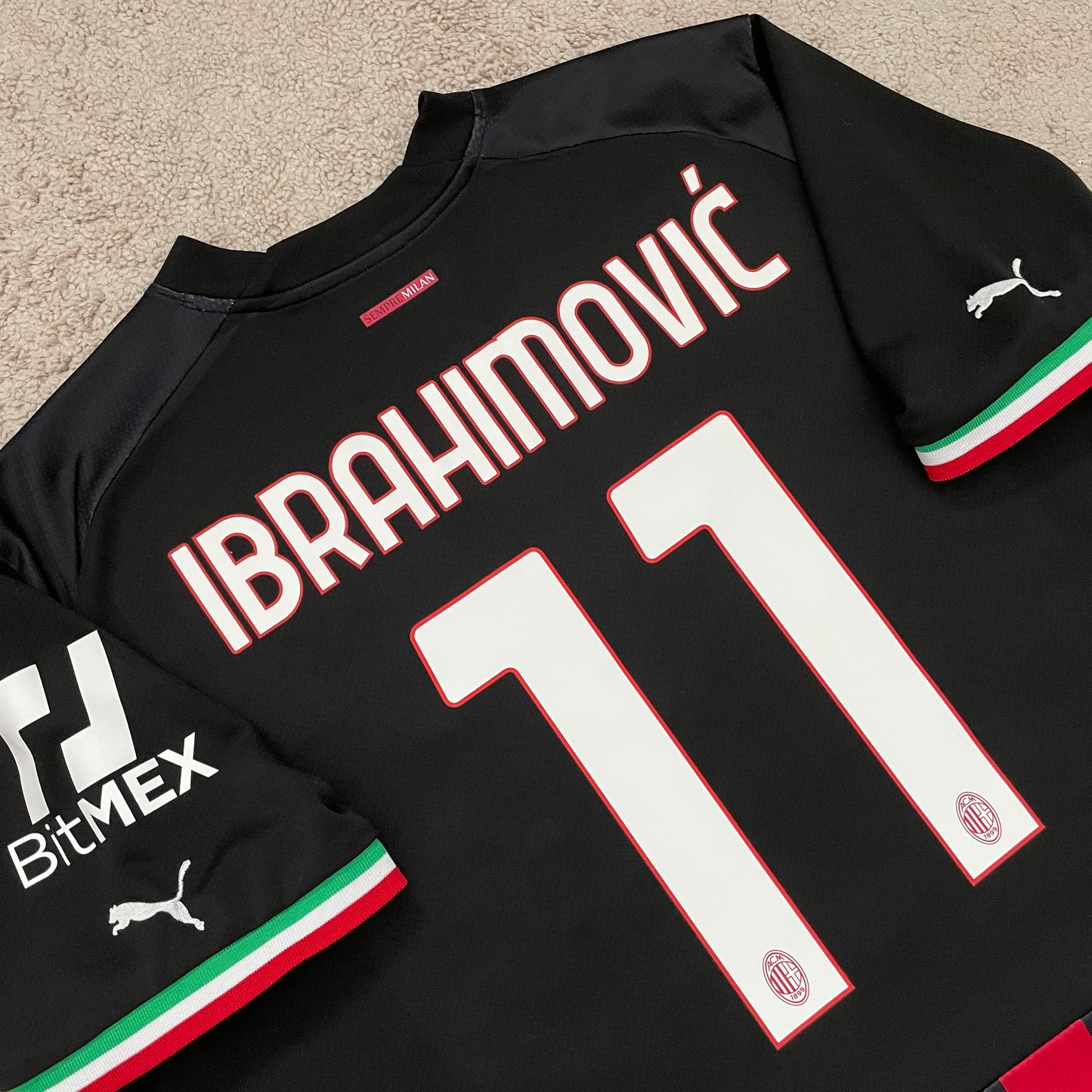 AC Milan 2022/23 home x Zlatan Ibrahimović #11 (XL)