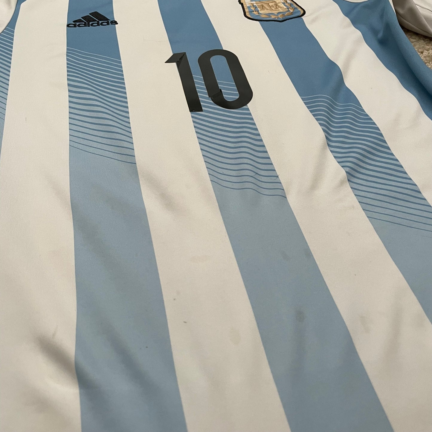 Argentina 2014 World Cup home x Messi #10 (M)