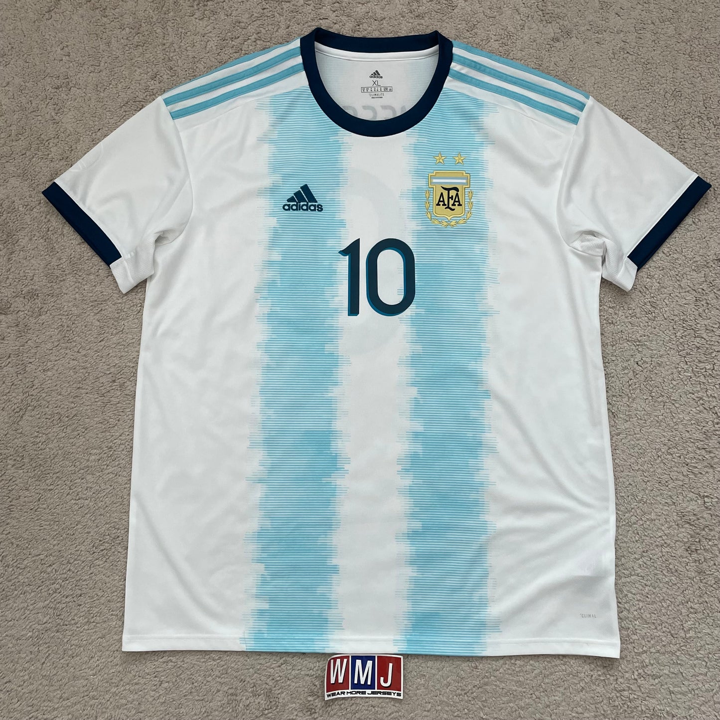 Argentina 2019 Copa America home x Messi #10 (XL)