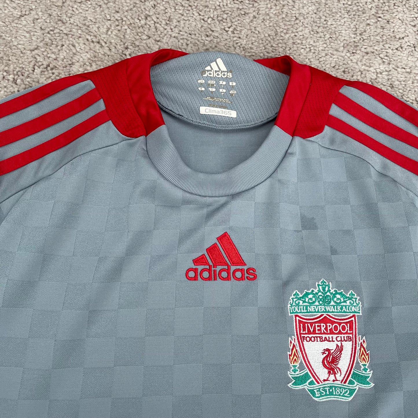 Liverpool 2008/09 away x Xabi Alonso #14 (S)